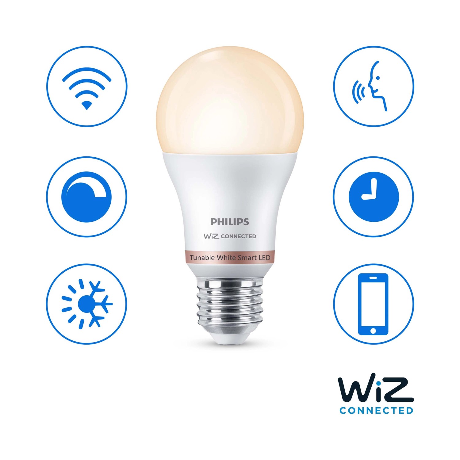 Żarówka Philips SMART E27 8W/60W 2700-6500K 806lm