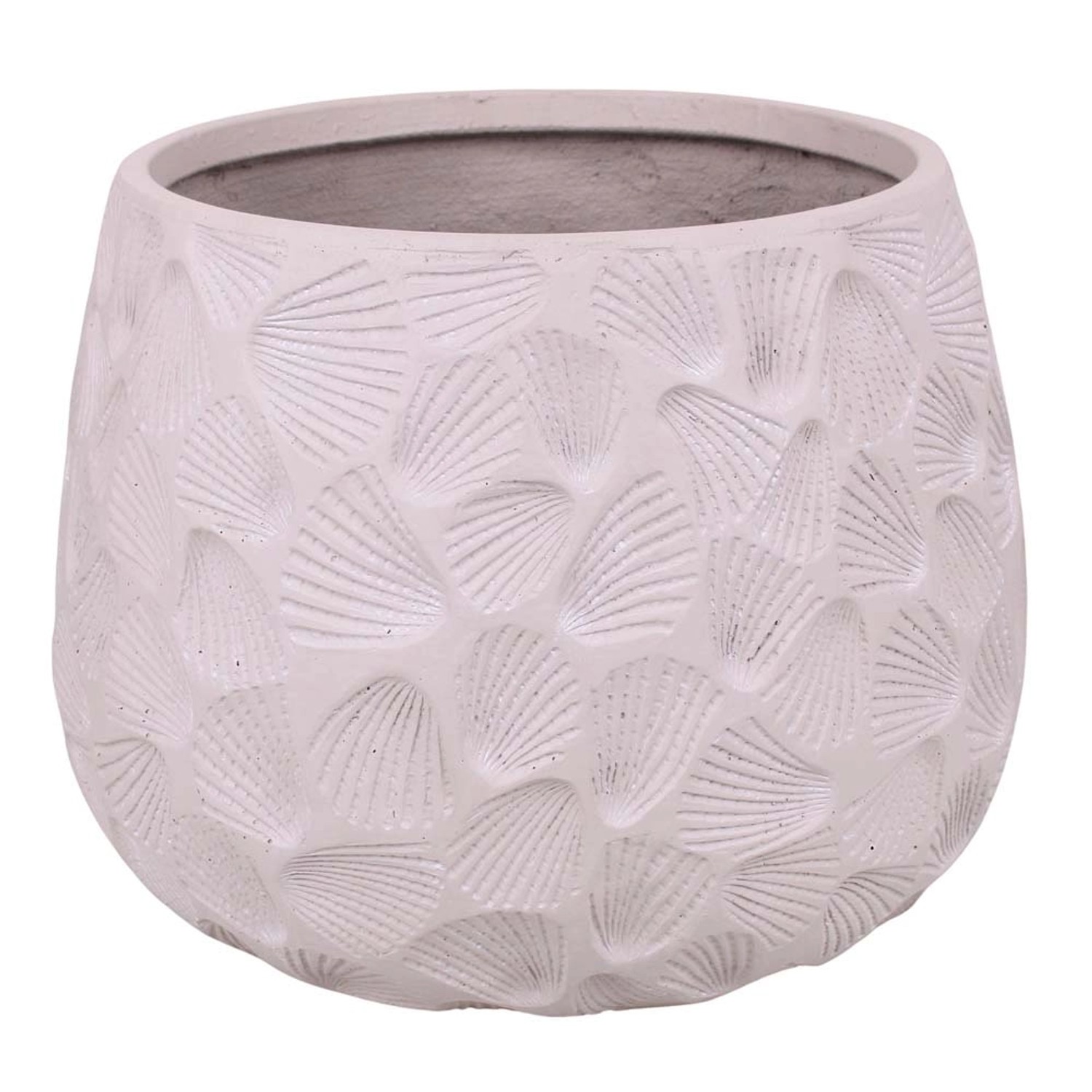 Donica włókno Aquatic biała - 26 x 26 cm