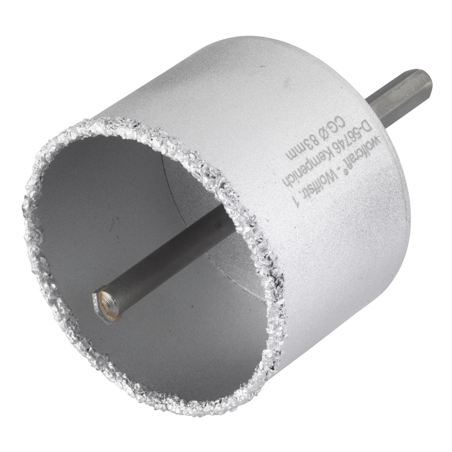 Wolfcraft Otwornica z nasypem z węglików spiekanych 83 mm