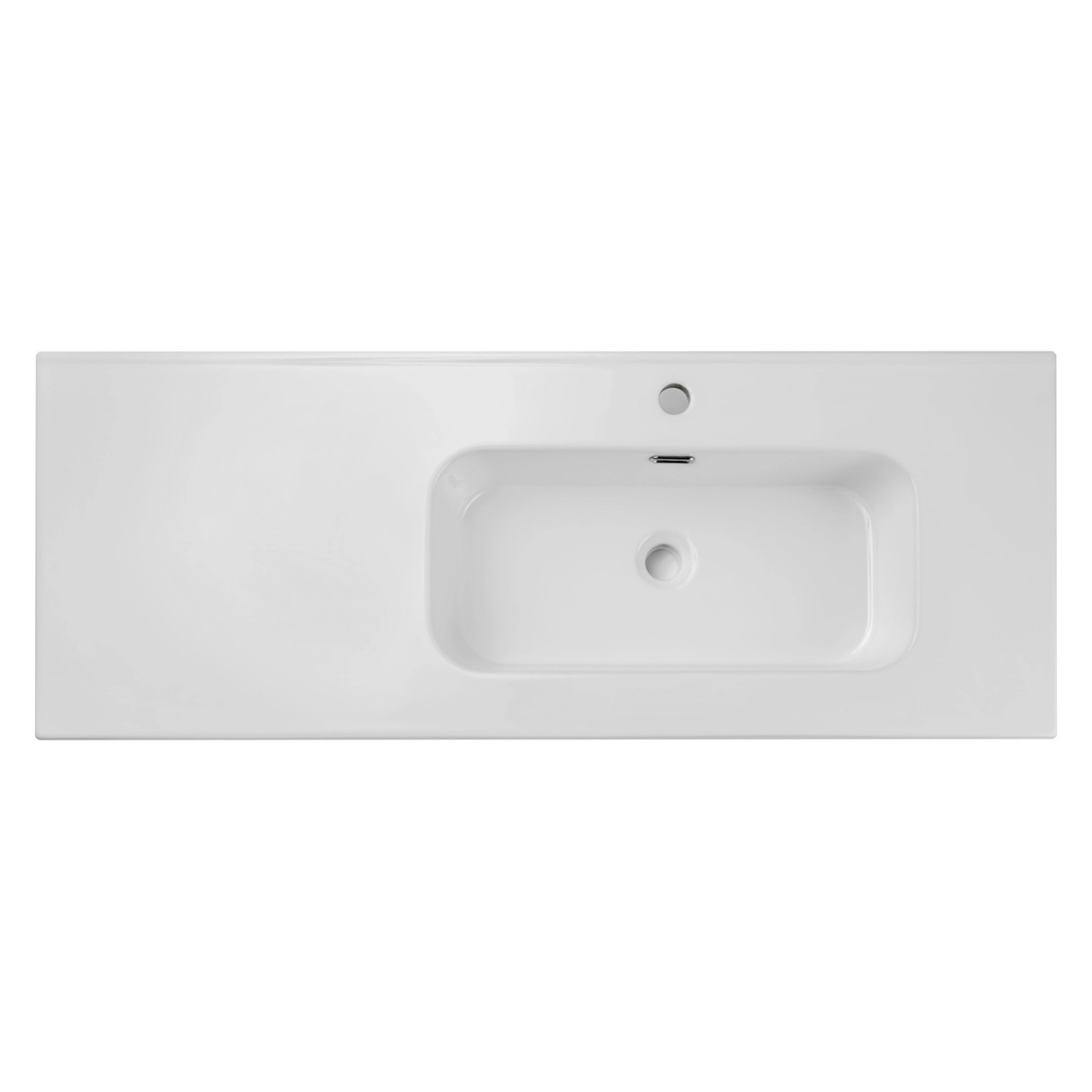 Umywalka Go 2 120R prostokątna wpuszczana 121x46x17