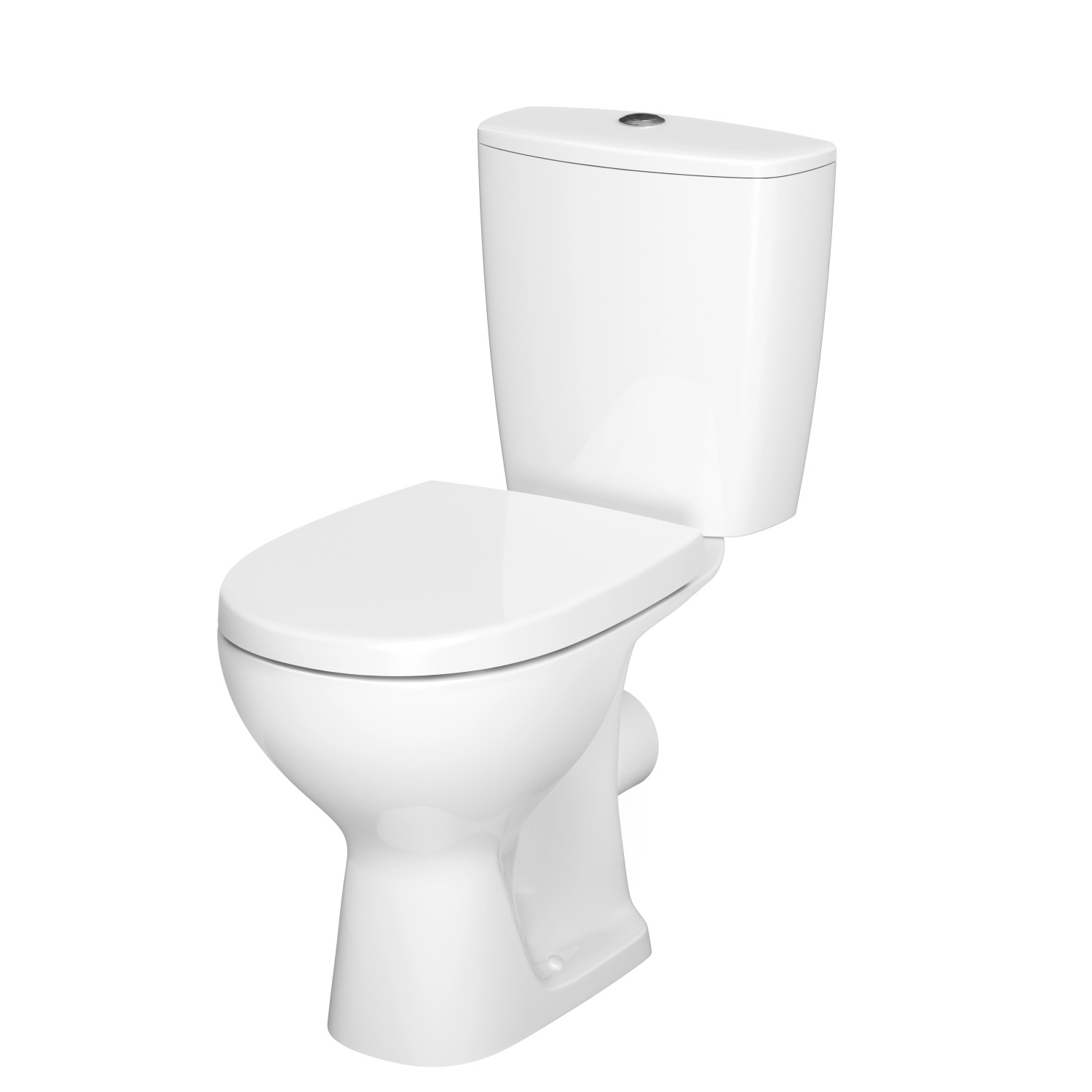 Cersanit Kompakt WC poziomy Arteco Clean On z deską wolnoopadającą