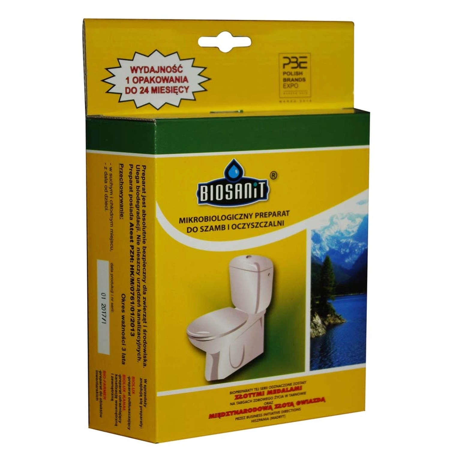 Aquafor Preparat do szamb i oczyszczalni Biosanit 500 g