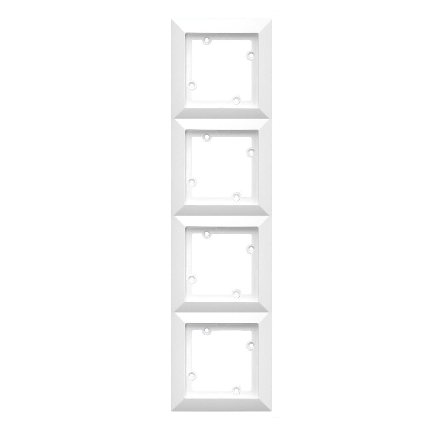 Ramka Pola 4-krotna biała