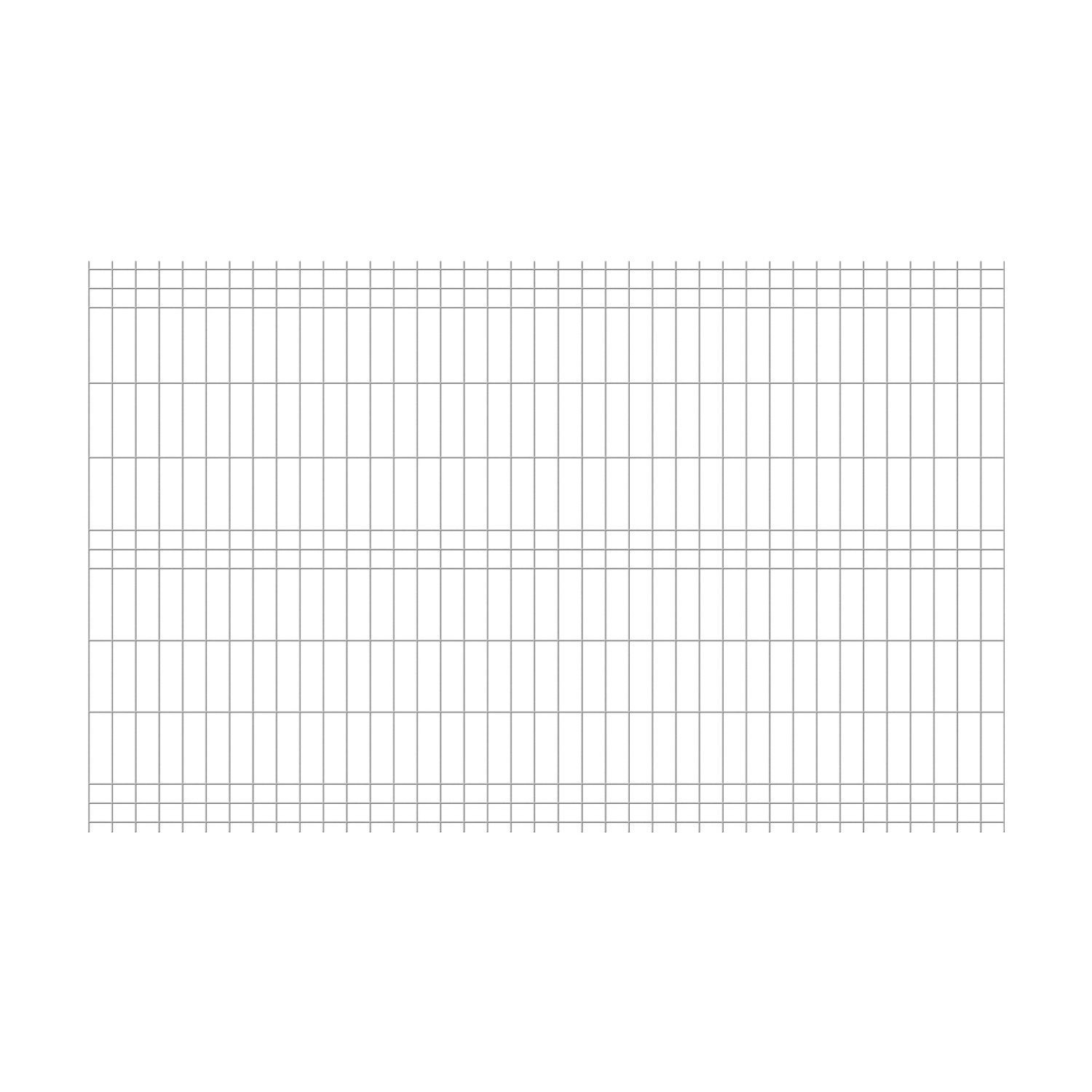 Jarmex Panel ogrodzeniowy czarny, oczko 8x20 cm, drut 3,4 mm - 248,5 x 152 cm