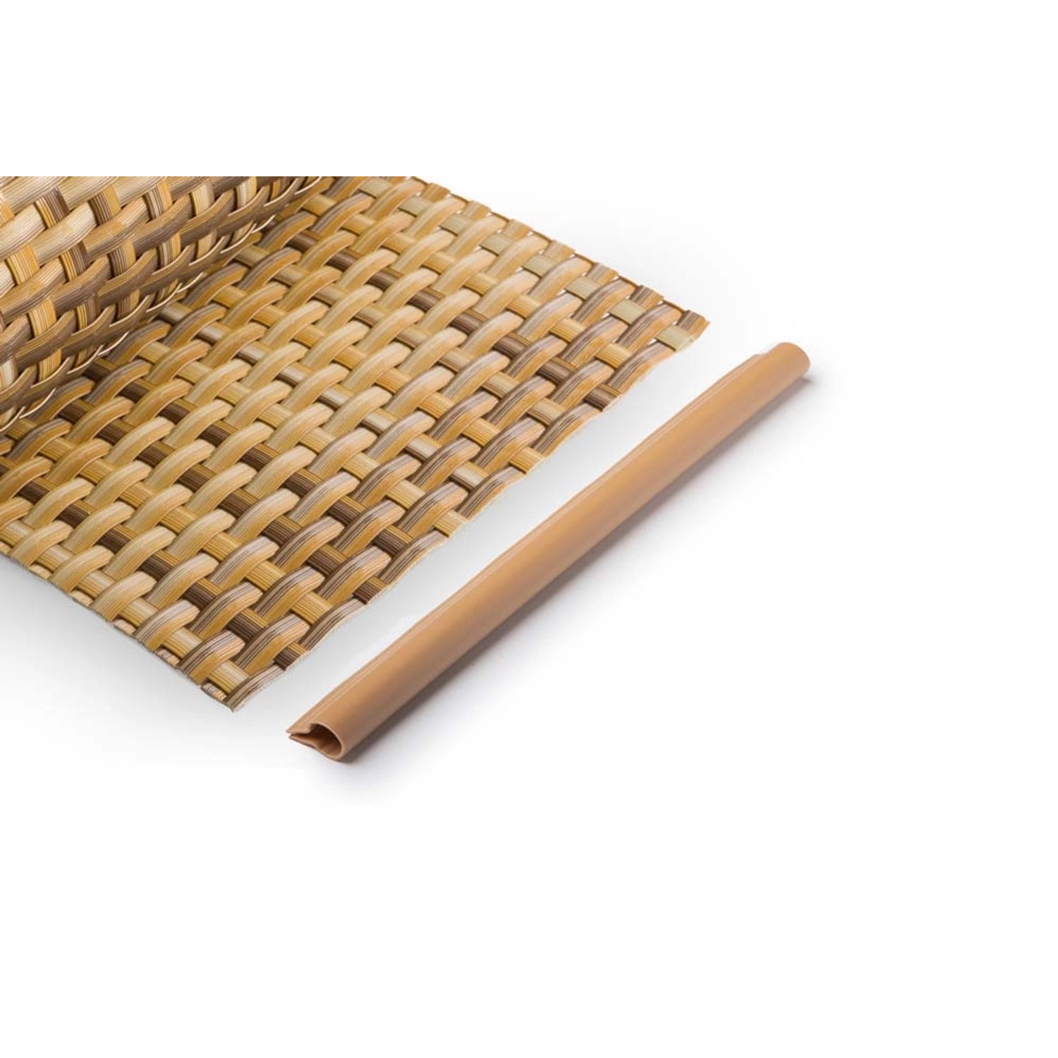 Klipsy do montażu taśm panelowych - słomkowy