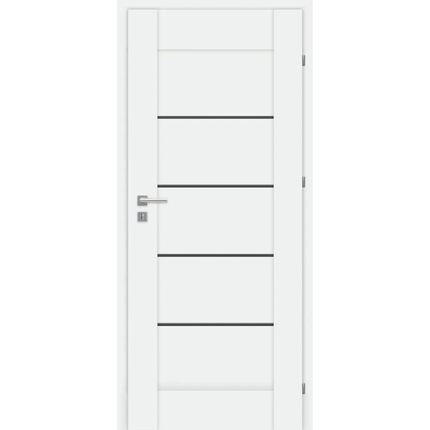 Classen skrzydło Falko biel arktyczna czarna szyba pokój 80P