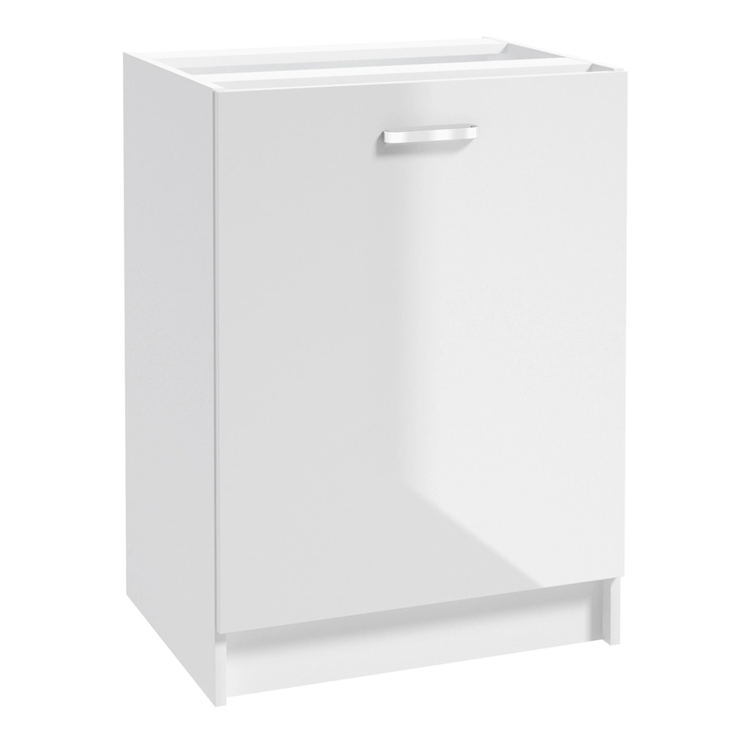 Defra Szafka kuchenna dolna NAPOLI biel/chrom 60 cm