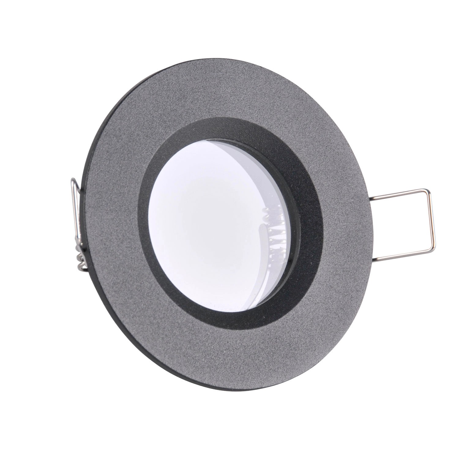 Goldlux Oprawa podtynkowa BORAS czarna matowa IP44