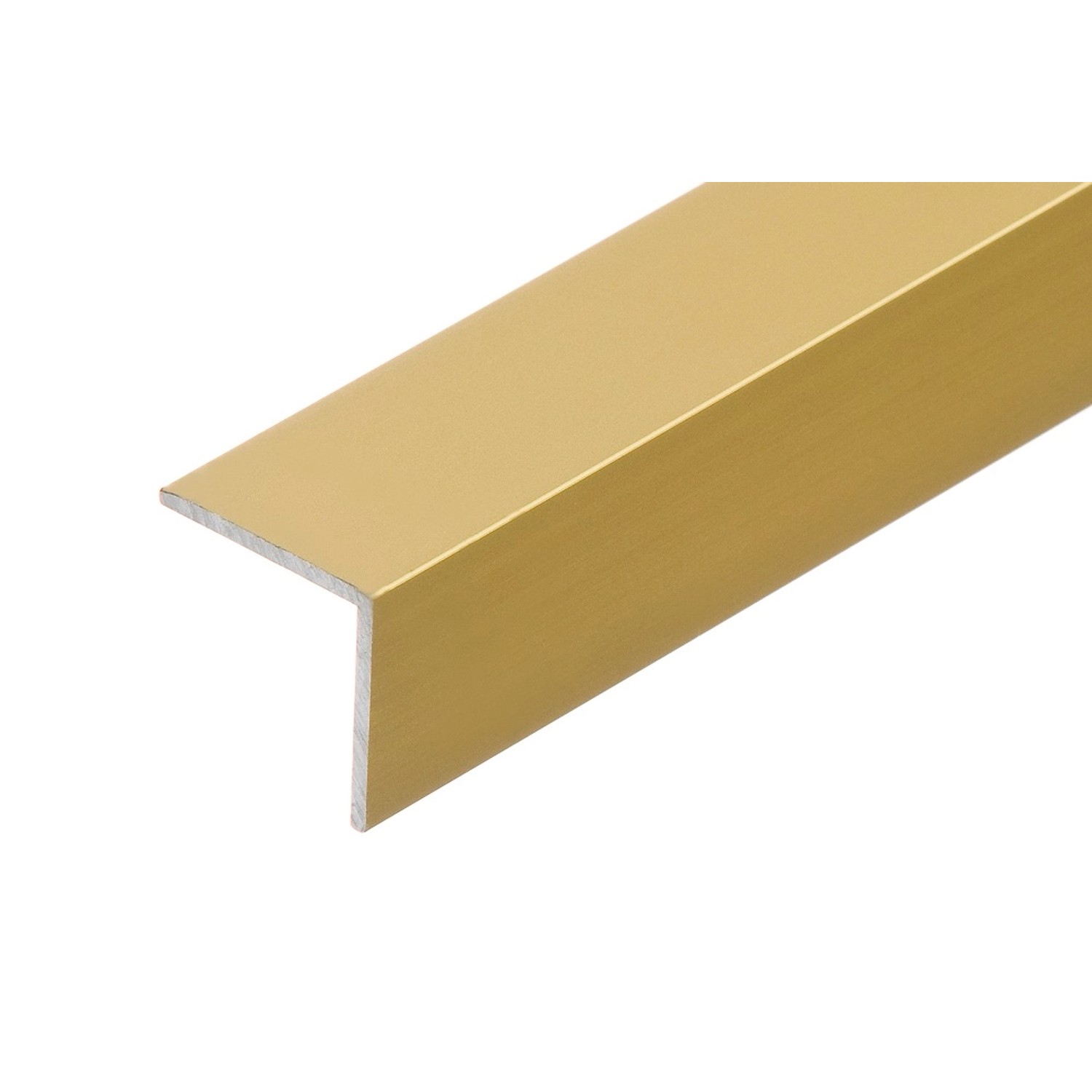 Cezar Profil kątowy aluminiowy 20 x 20 x 2000 mm złoty
