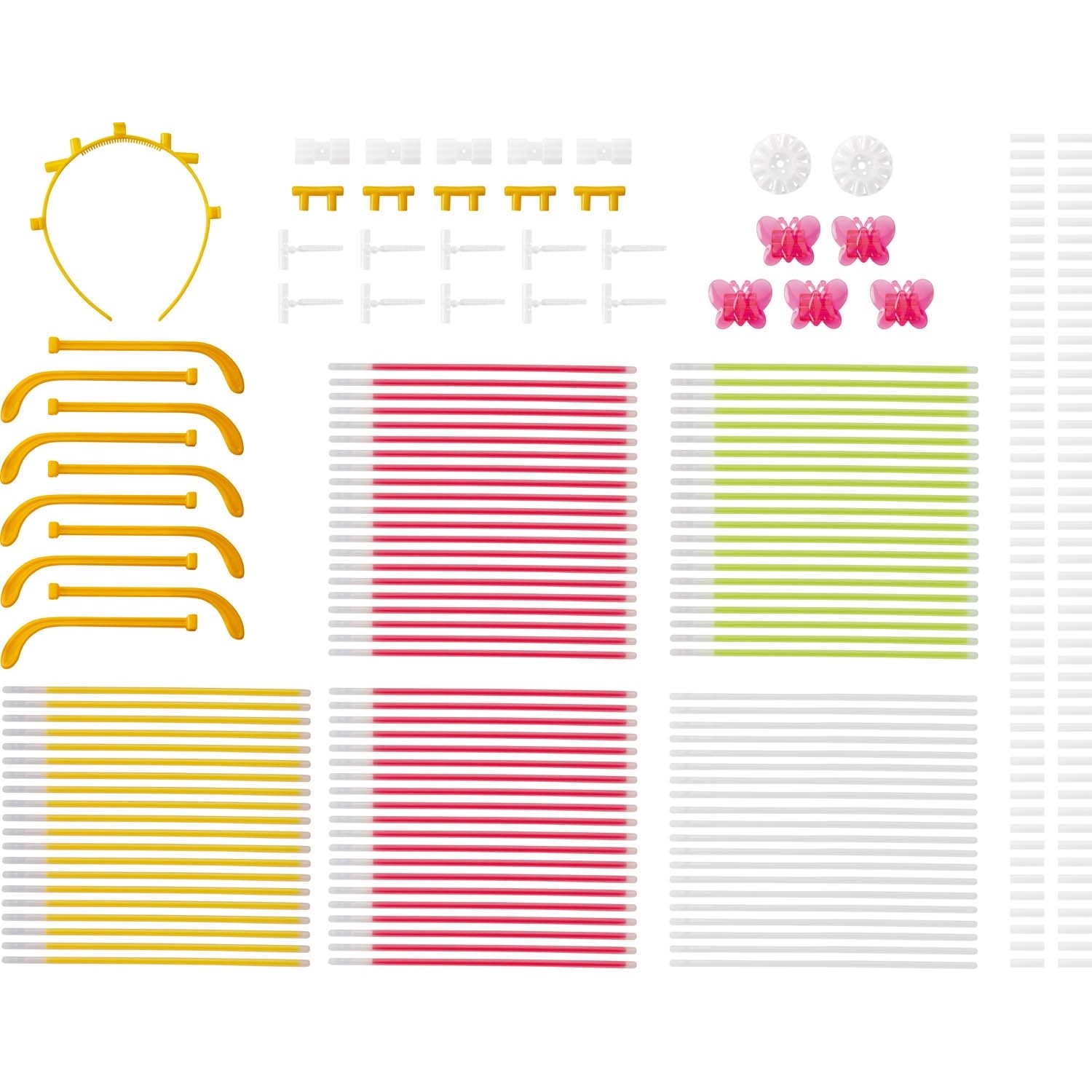 Zestaw imprezowy GLOW STICKS świecące pałeczki 238 el.