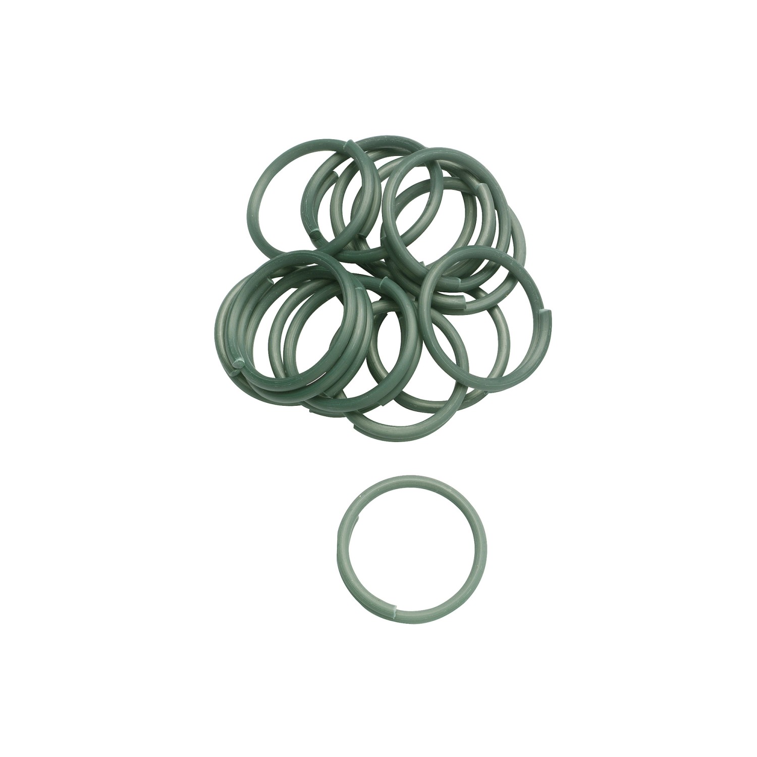 OBI Pierścienie do mocowania roślin 2,5 cm 15 sztuk