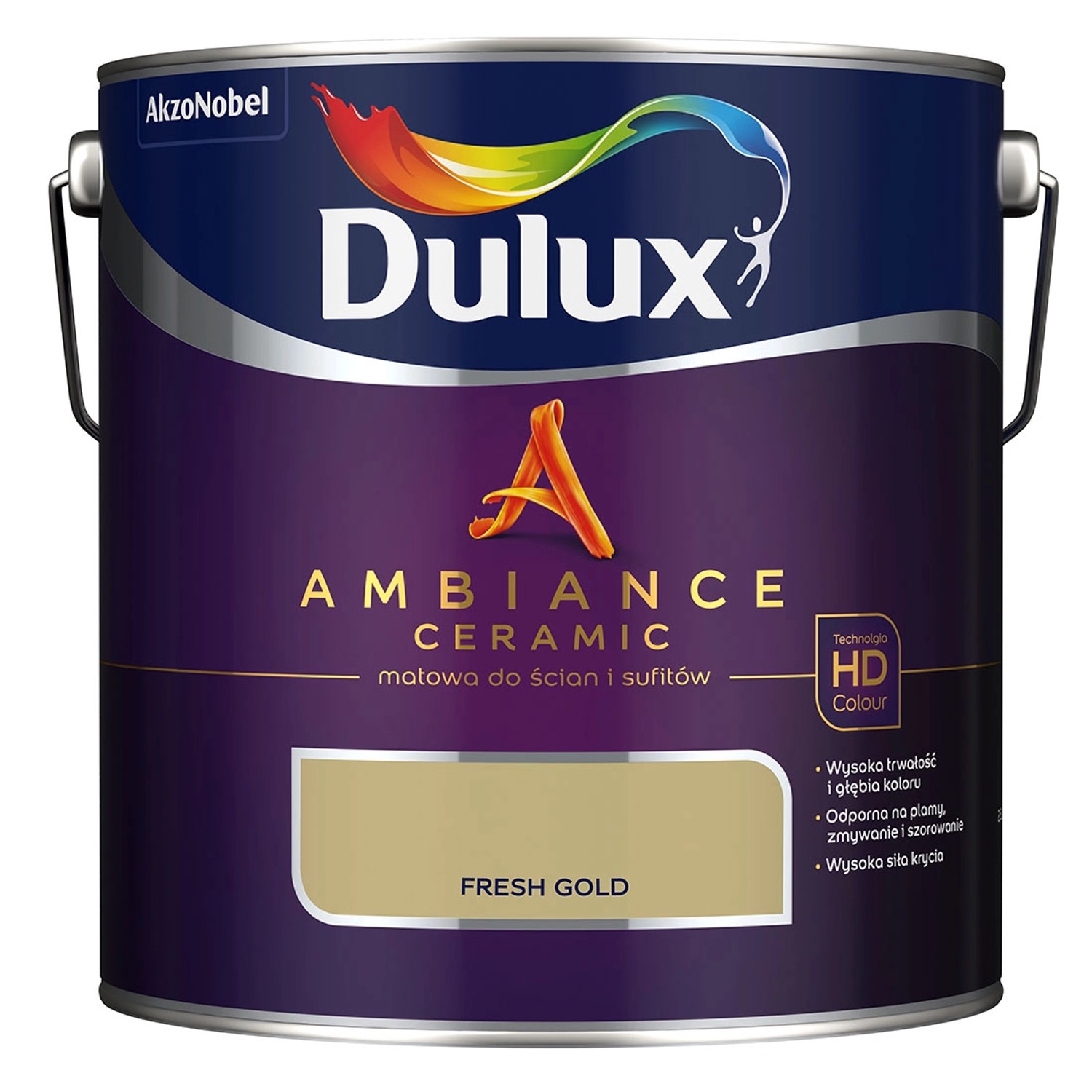 Farba Dulux Ambiance Ceramic fresh gold 2,5 L