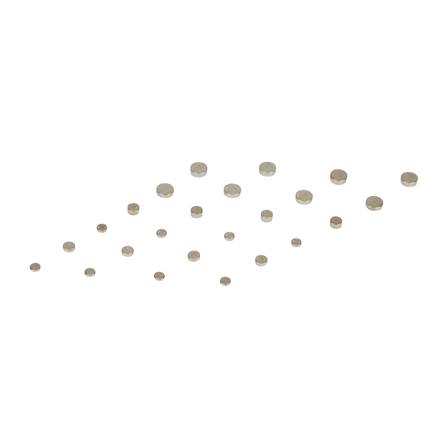 LUX Zestaw baterii guzikowych 24 sztuk