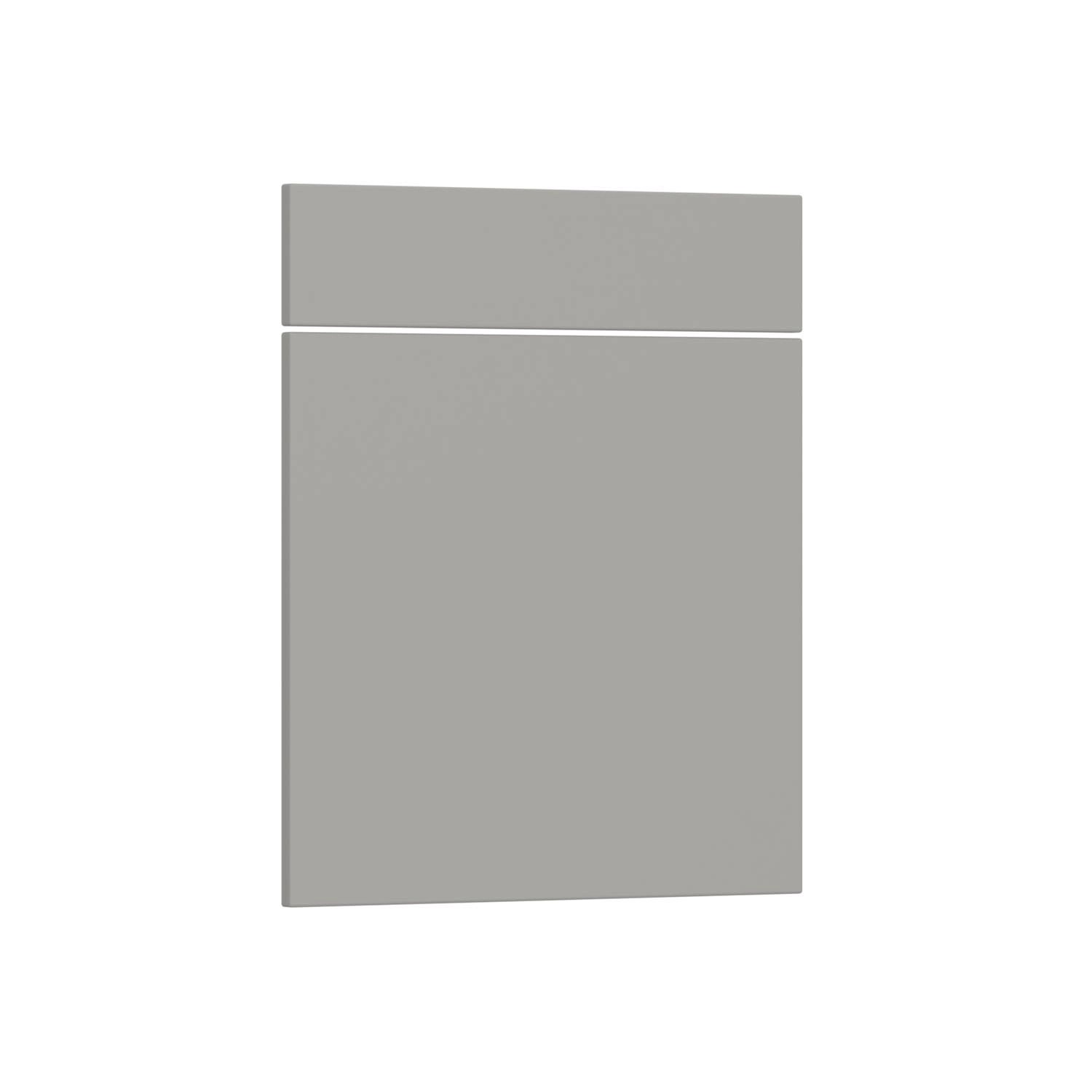 Front Roma 60 x 56 cm + Front do szuflady 60 x 14 cm szary połysk