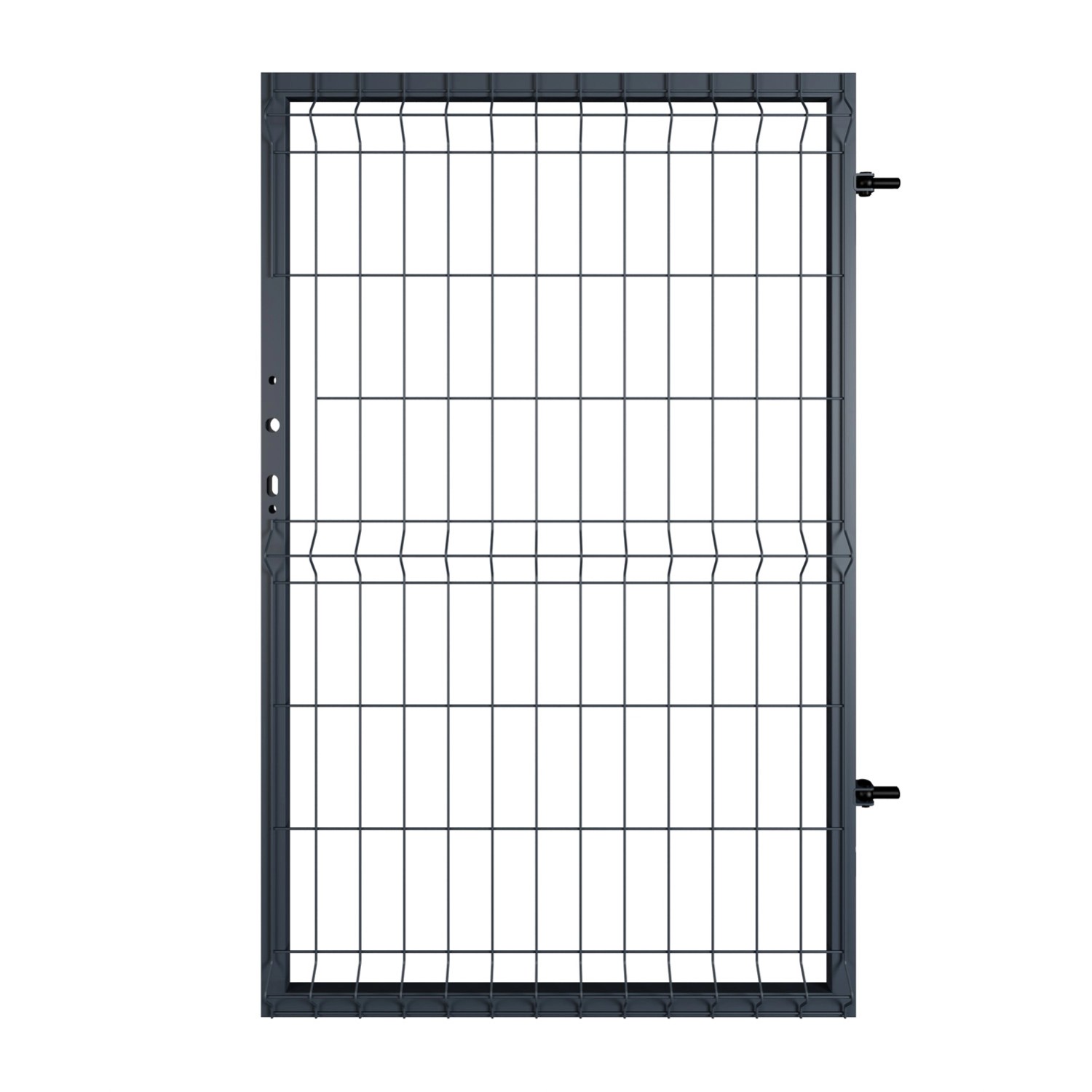 Wiśniowski Furtka Modena antracyt prawa 100 x 154 cm