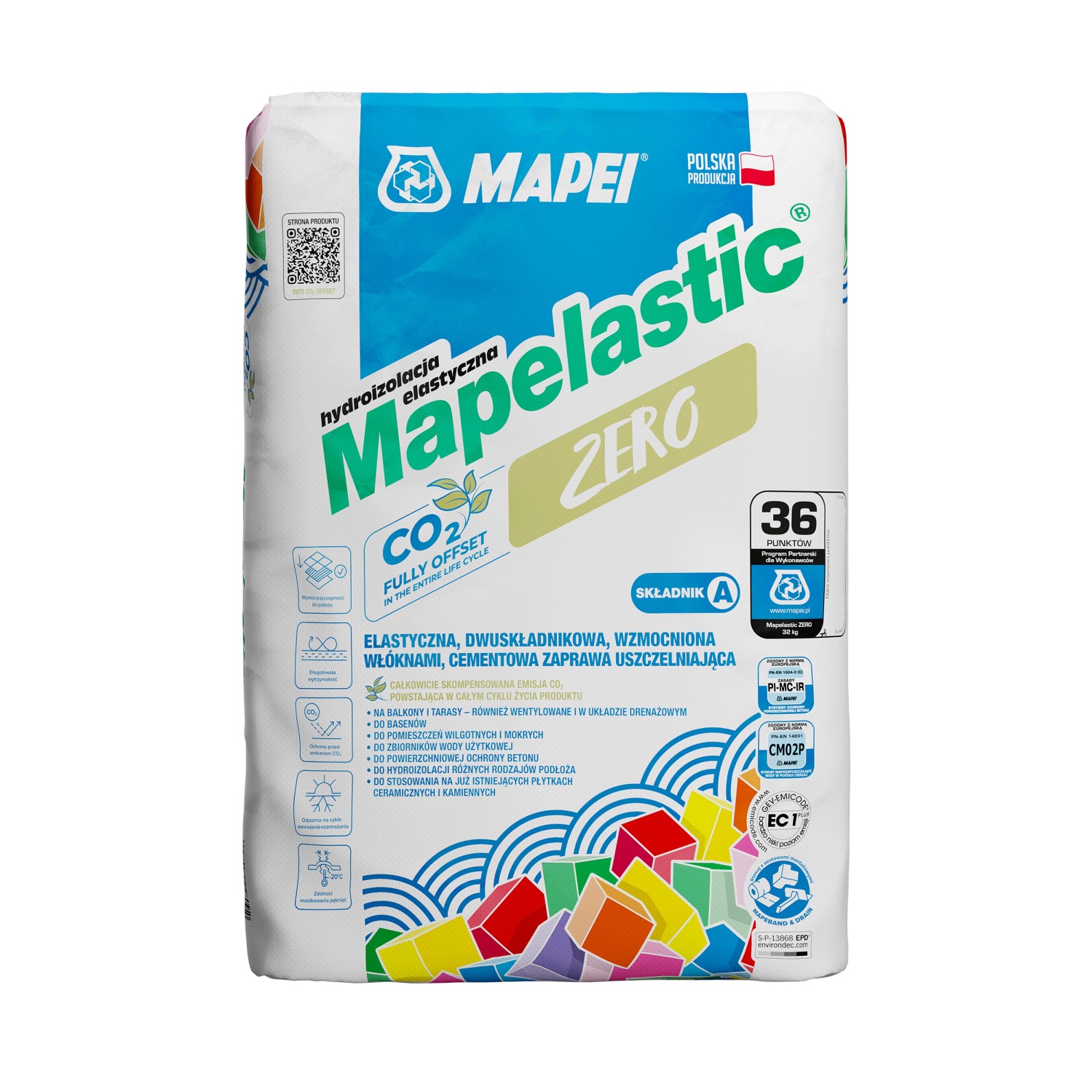 Mapei Mapelastic do hydroizolacji A 24 kg