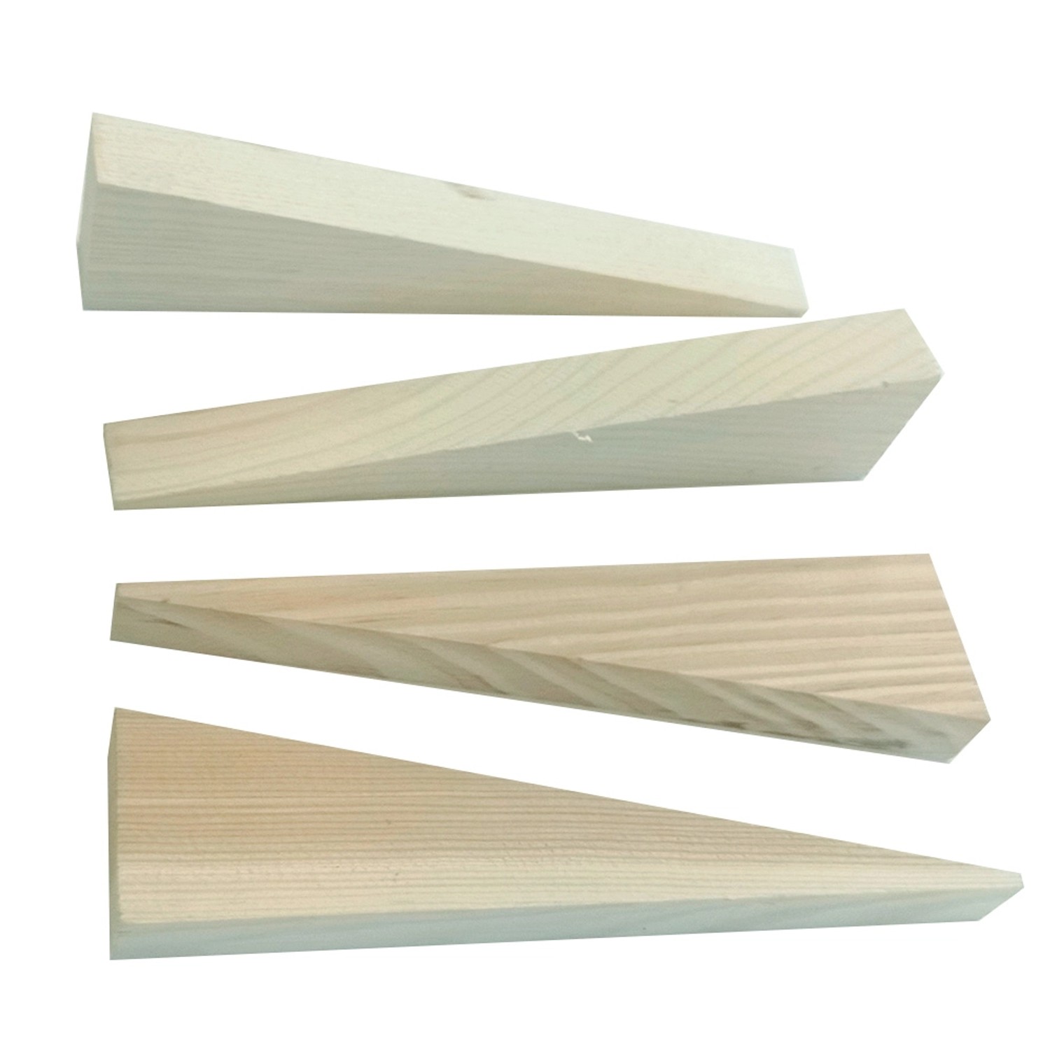 Kliny do montazu drzwi i okien 4 x 16 cm 4 szt.