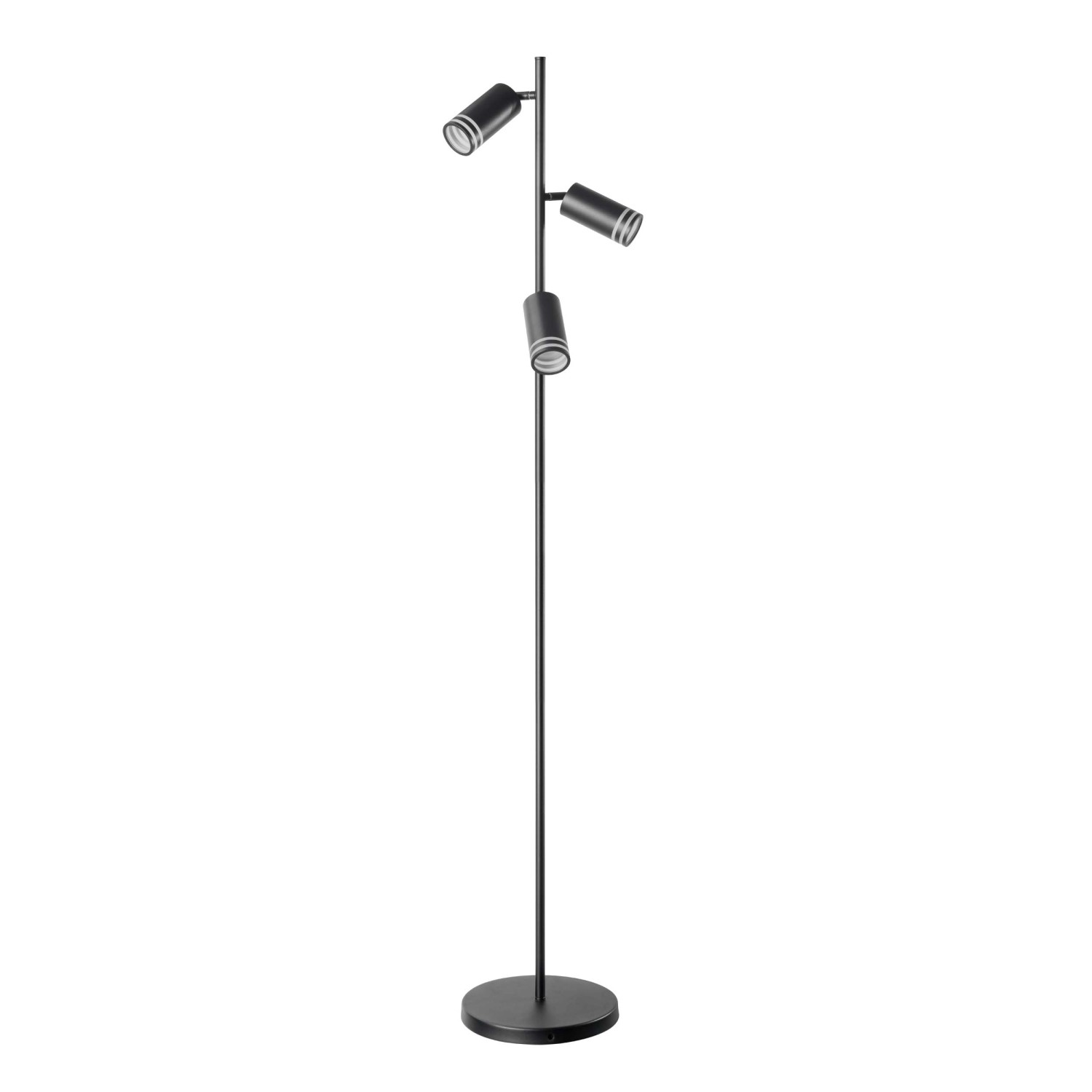 Goldlux Lampka podłogowa ROMA 3xGU10 12W LED czarna