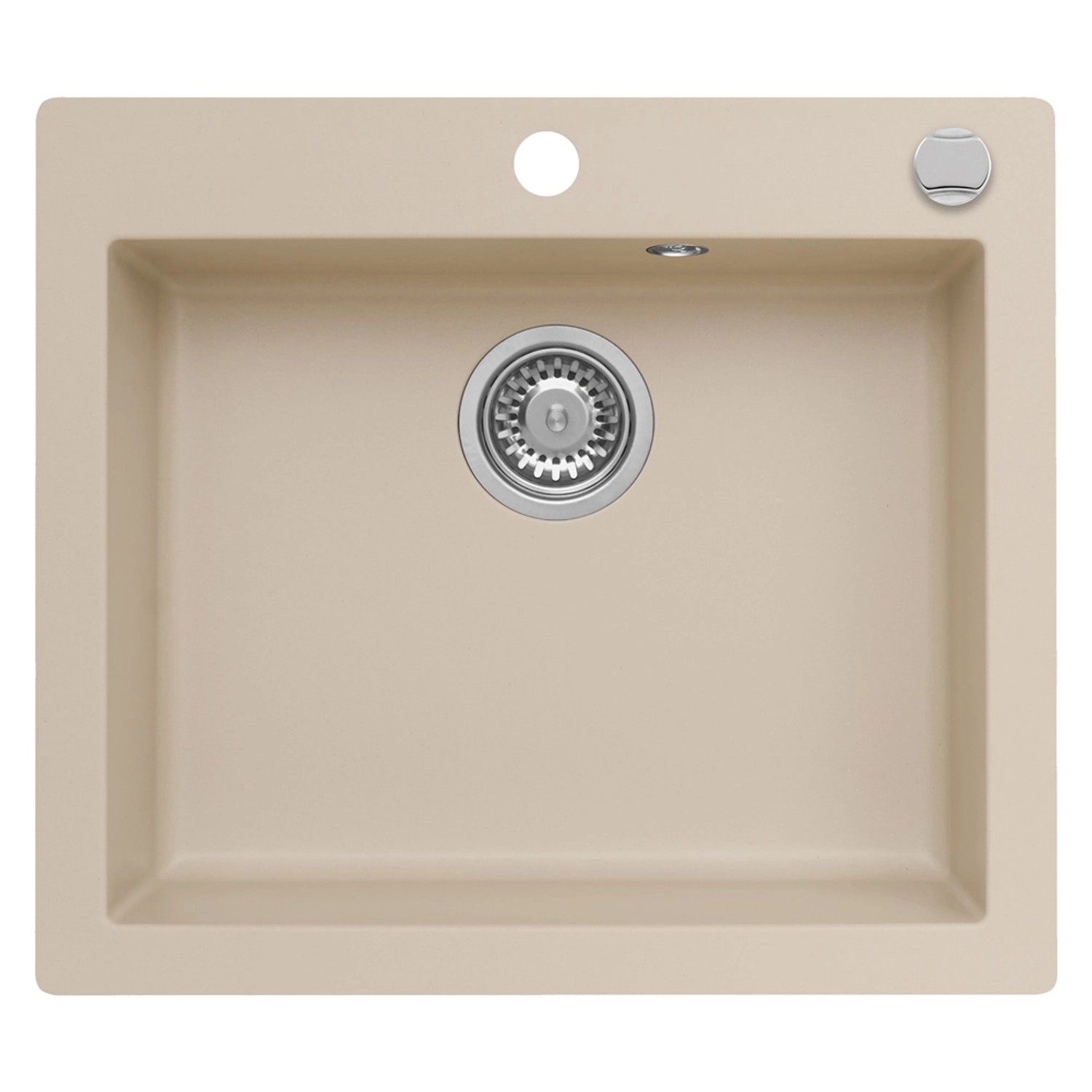 Zlewozmywak Mojito 6 1-kom. caffe latte 57x50 cm