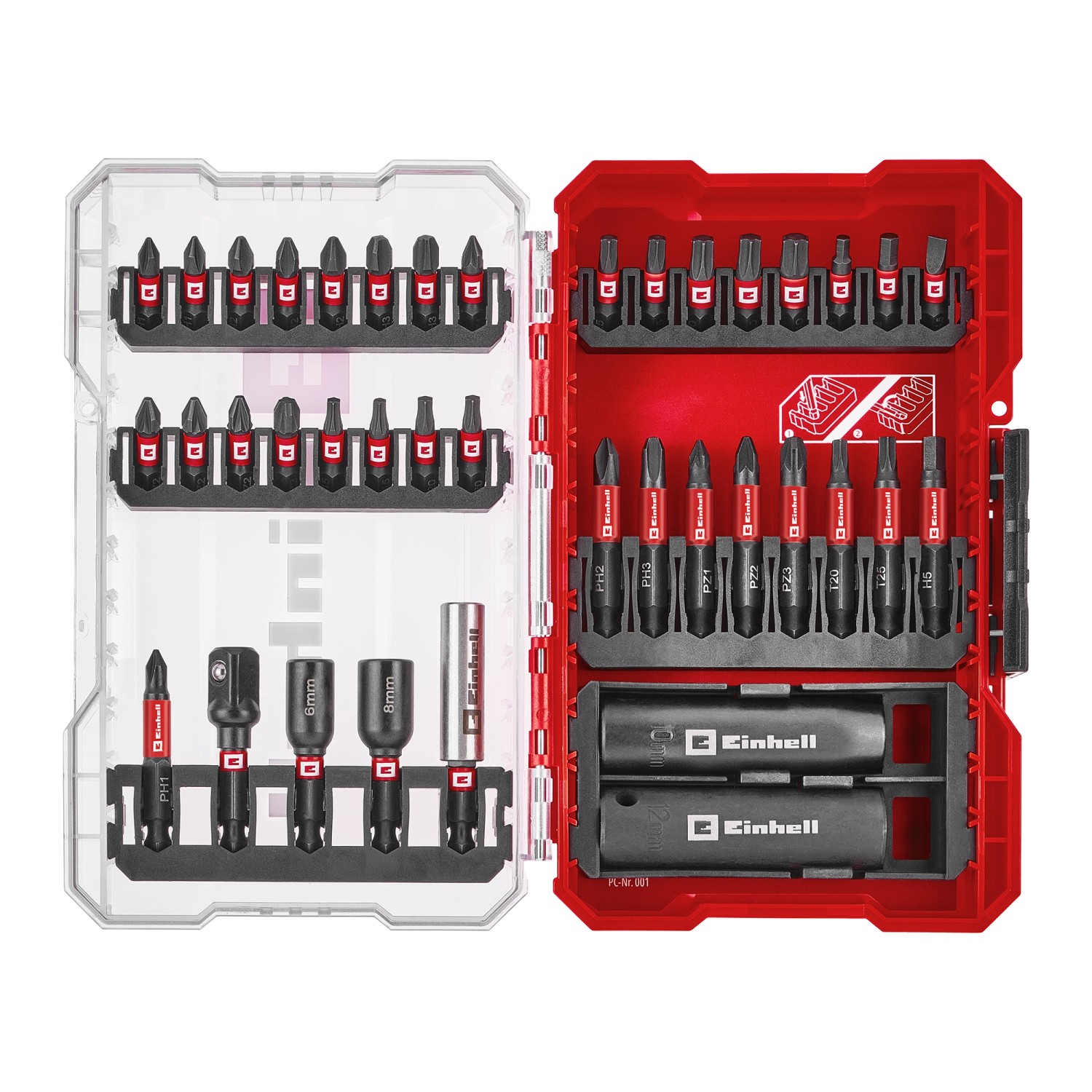 Einhell Zestaw bitów udarowych M-CASE - 33 szt.