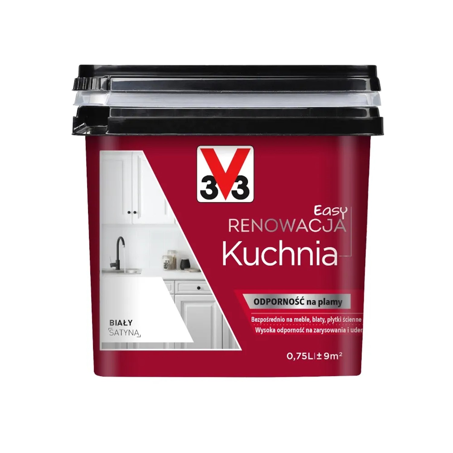V33 Farba Easy Renowacja Kuchnia biała 750 ml