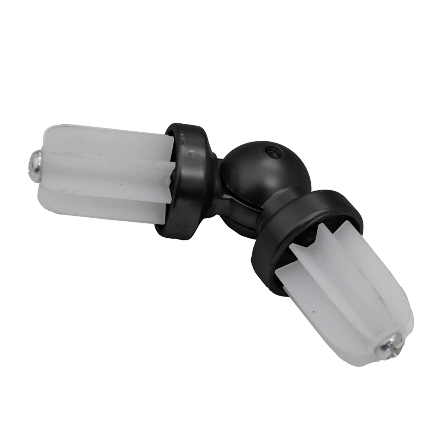 Karnisz CITY łącznik przegubowy 25 mm czarny