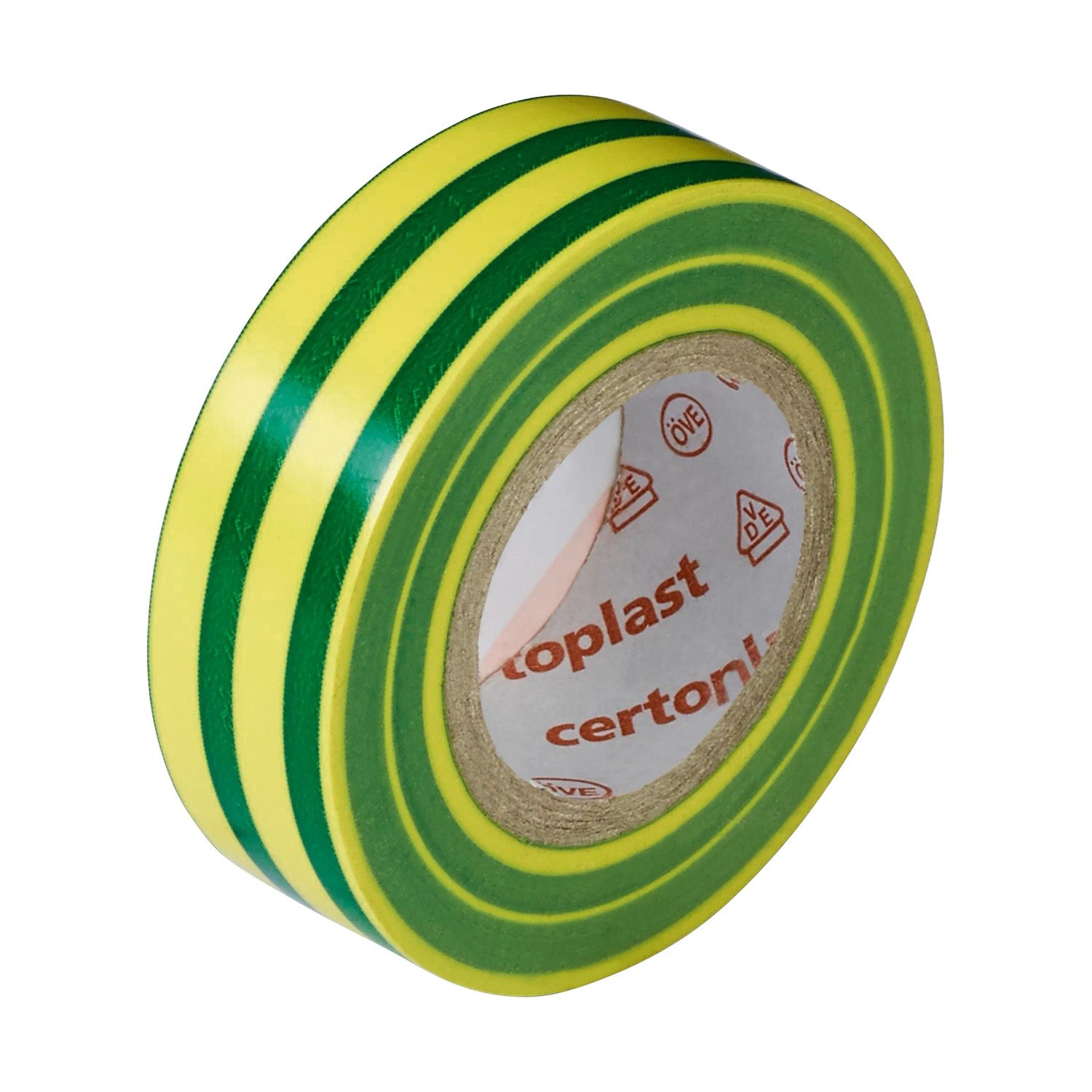 OBI Taśma izolacyjna 25 mm x 10 m żółto-zielona