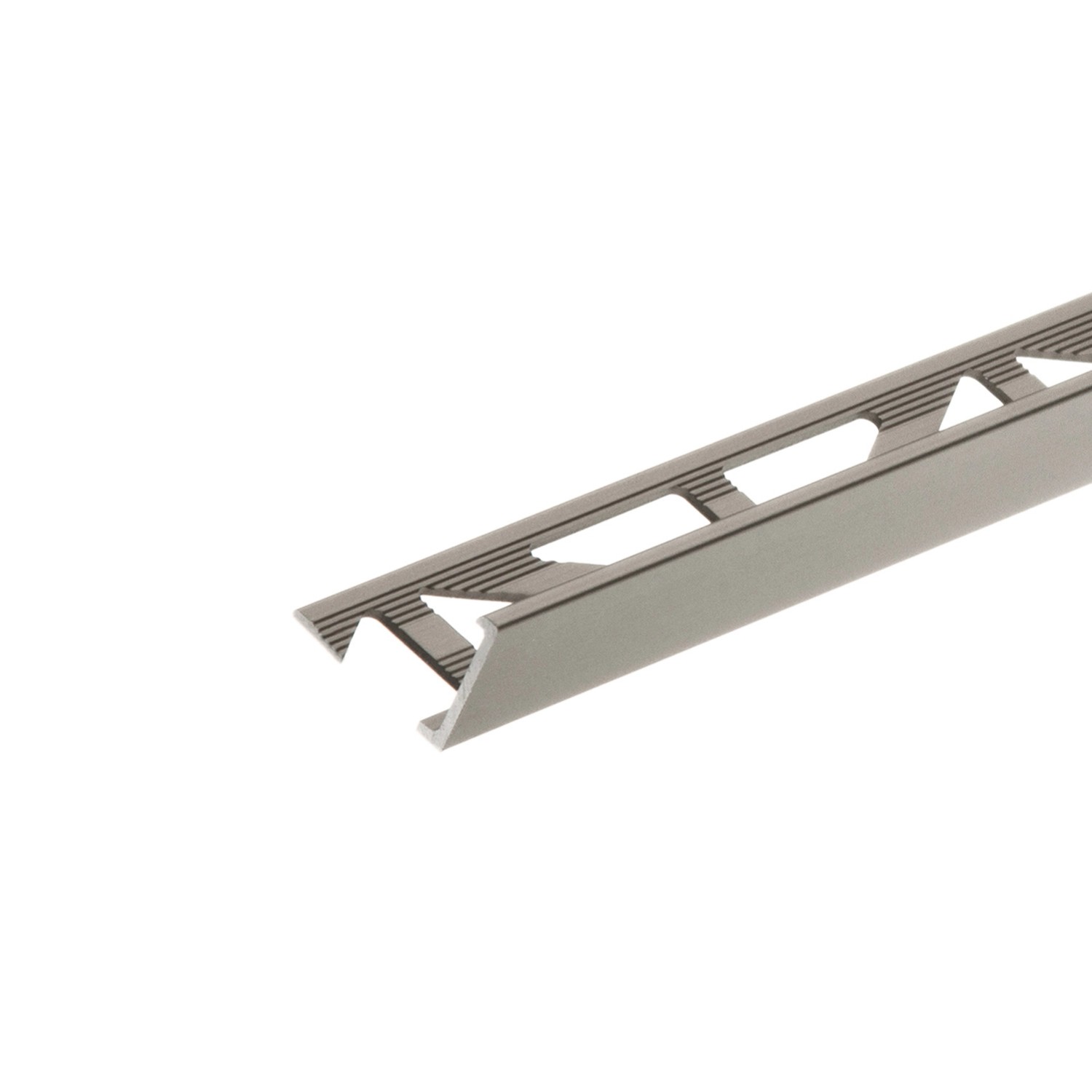 Cezar Profil aluminiowy do glazury narożny szampan matowy 12,5x1x2,5 m