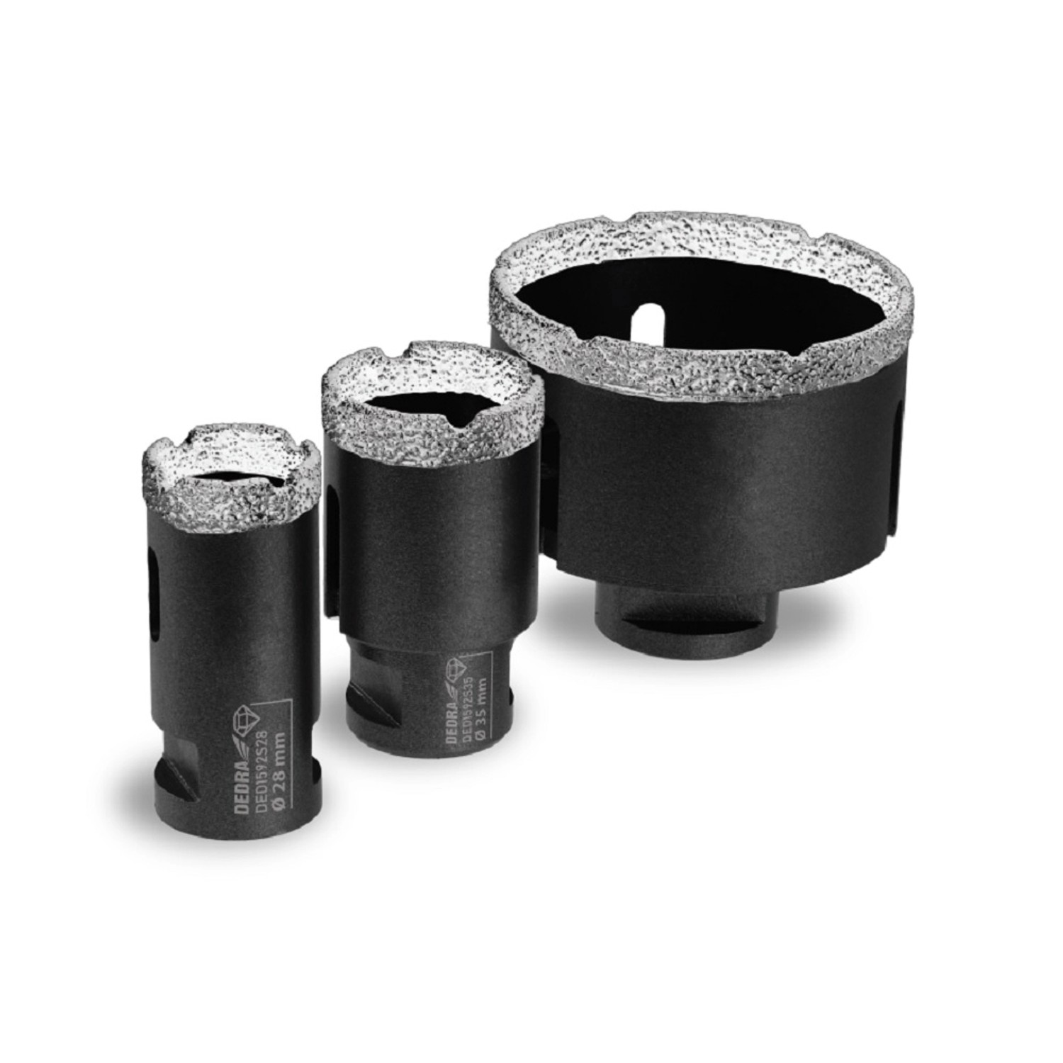 Zestaw otwornic diamentowych VB 3 szt.