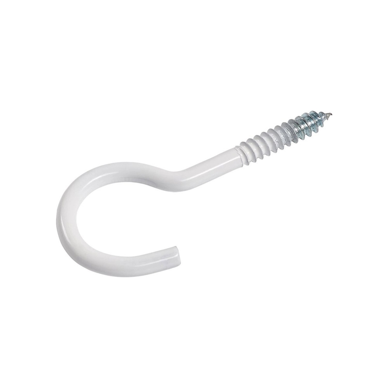 Lux-Tools Hak otwarty biały 3,3x50mm 8szt.