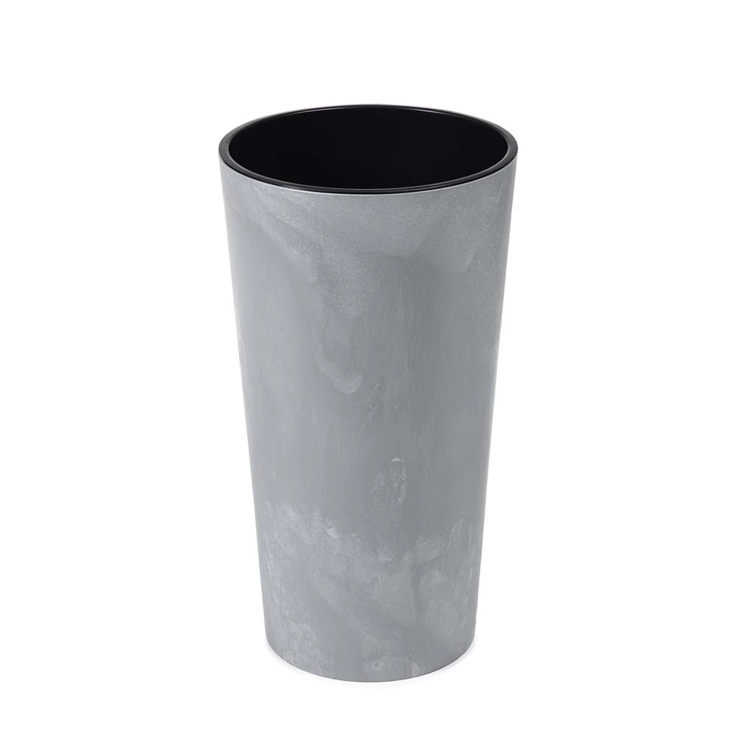 Donica Lilia recycled szary beton - 30 cm