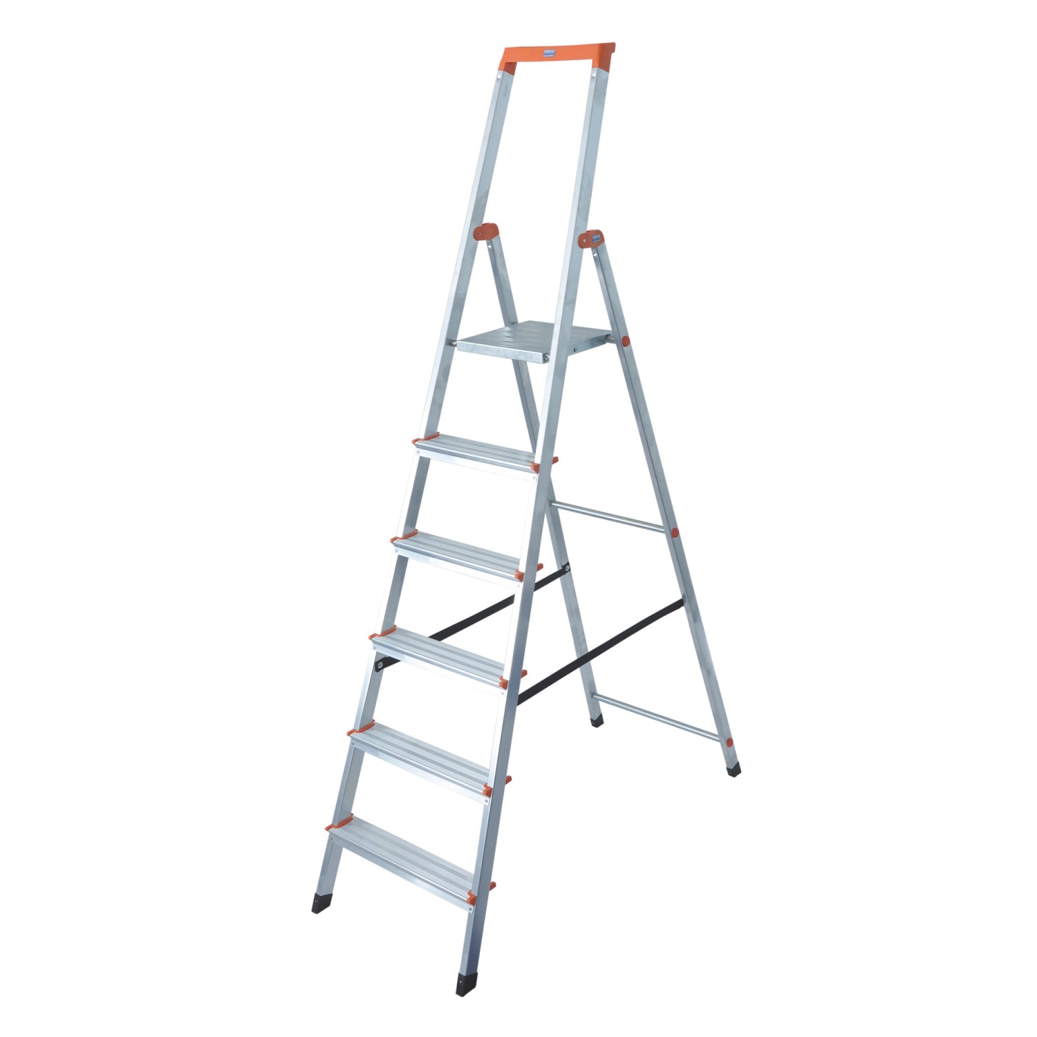 Krause Drabina aluminiowa MONTO SOLIDY 6-stopniowa