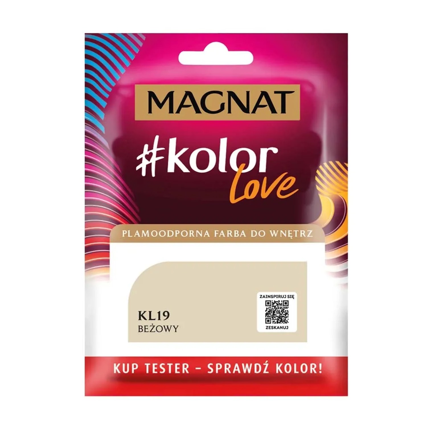 Tester farby Magnat KolorLove beżowy - 25 ml