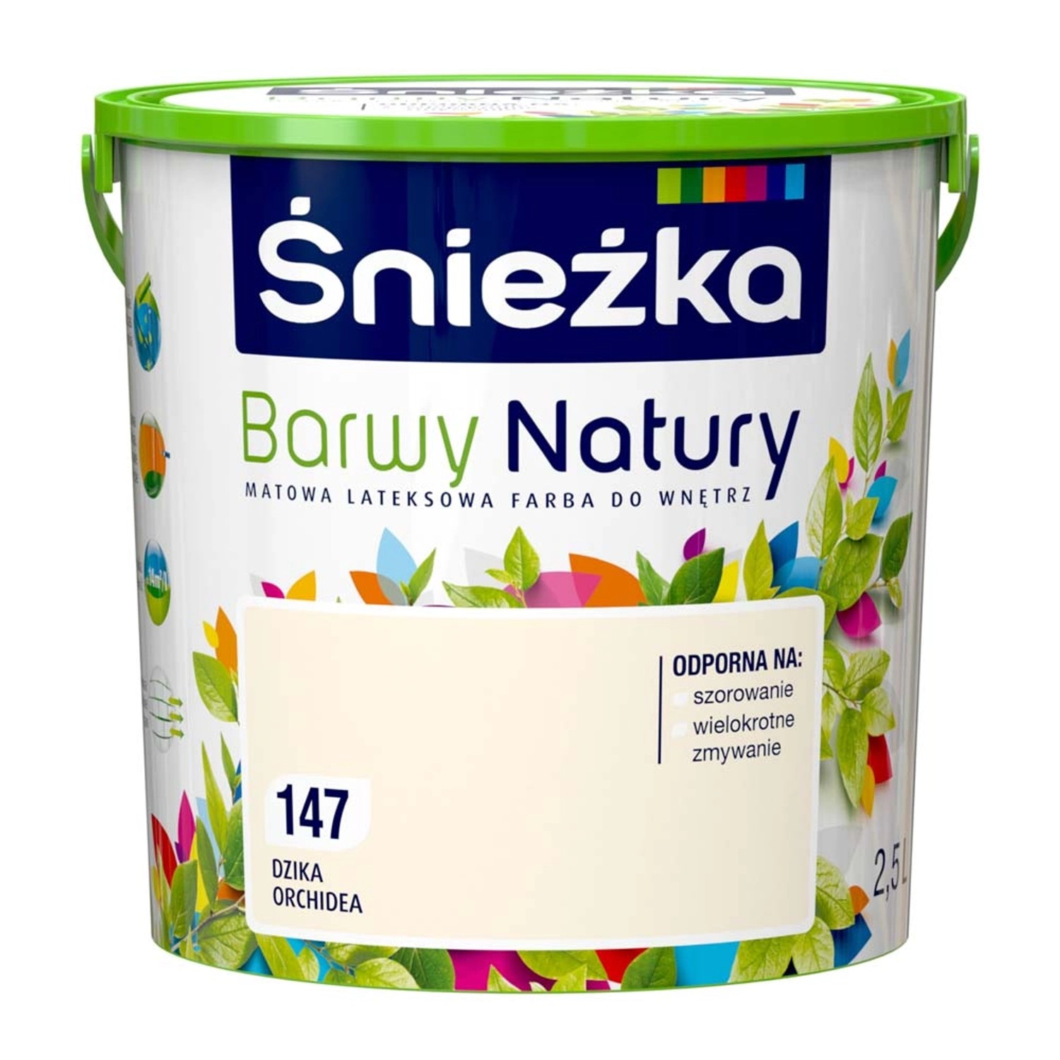 Farba Śnieżka Barwy Natury dzika orchidea 2,5 l