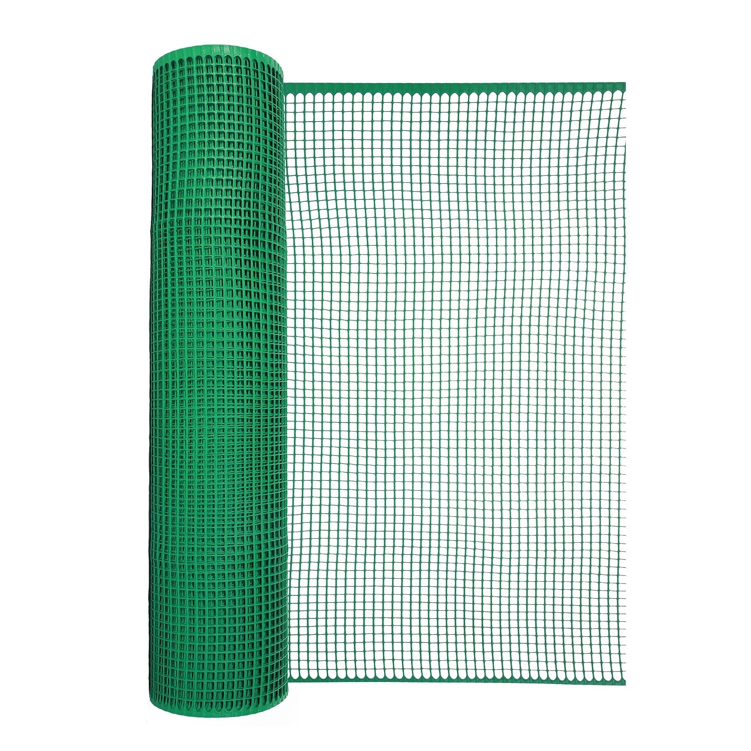 Siatka plastikowa 340 g/m2 ocz. 15 x 15 mm, zielona - 1 x 25 m