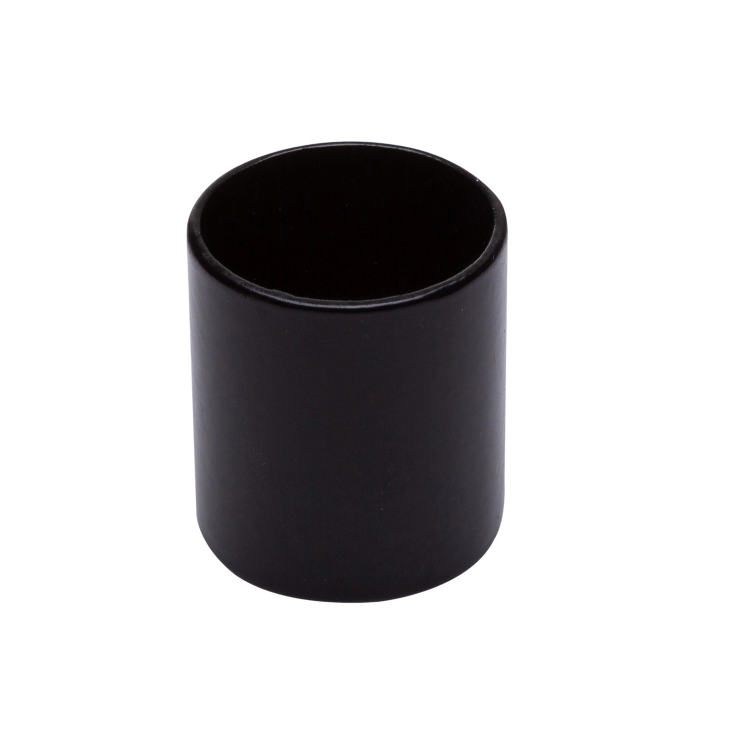 Kornik Zakończenia tralki okrągłej śr. 20 mm czarne - 4 szt.