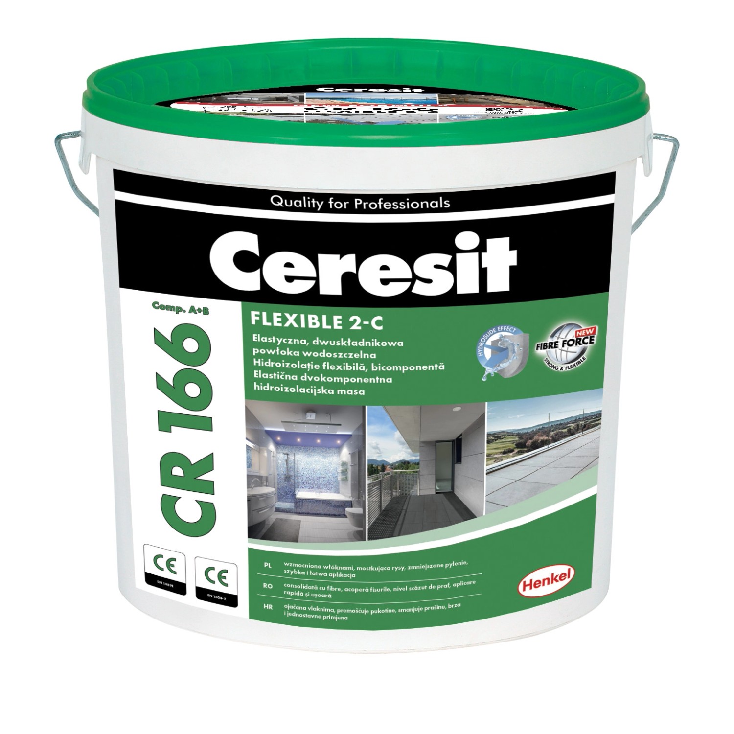 Ceresit CR 166 Hydroizolacja elastyczna dwuskładnikowa 16 kg