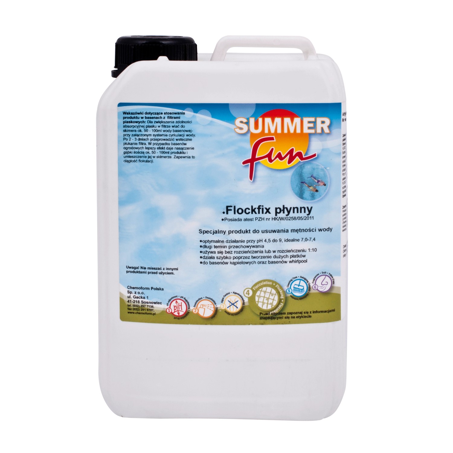 Summer Fun Flockfix płynny 3 l