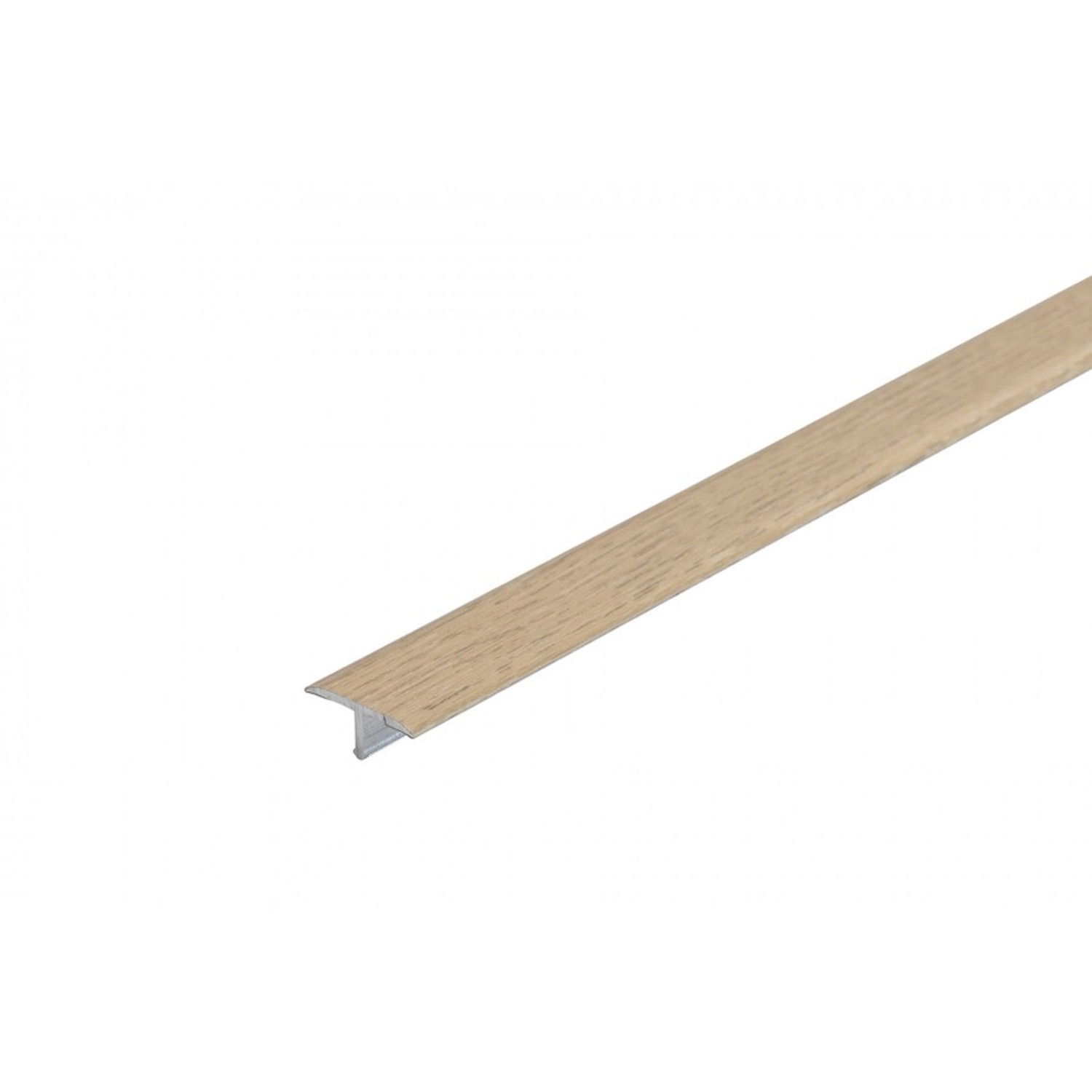 Cezar Profil aluminiowy fugowy Typ T dąb Jasny 20x9x2500 mm