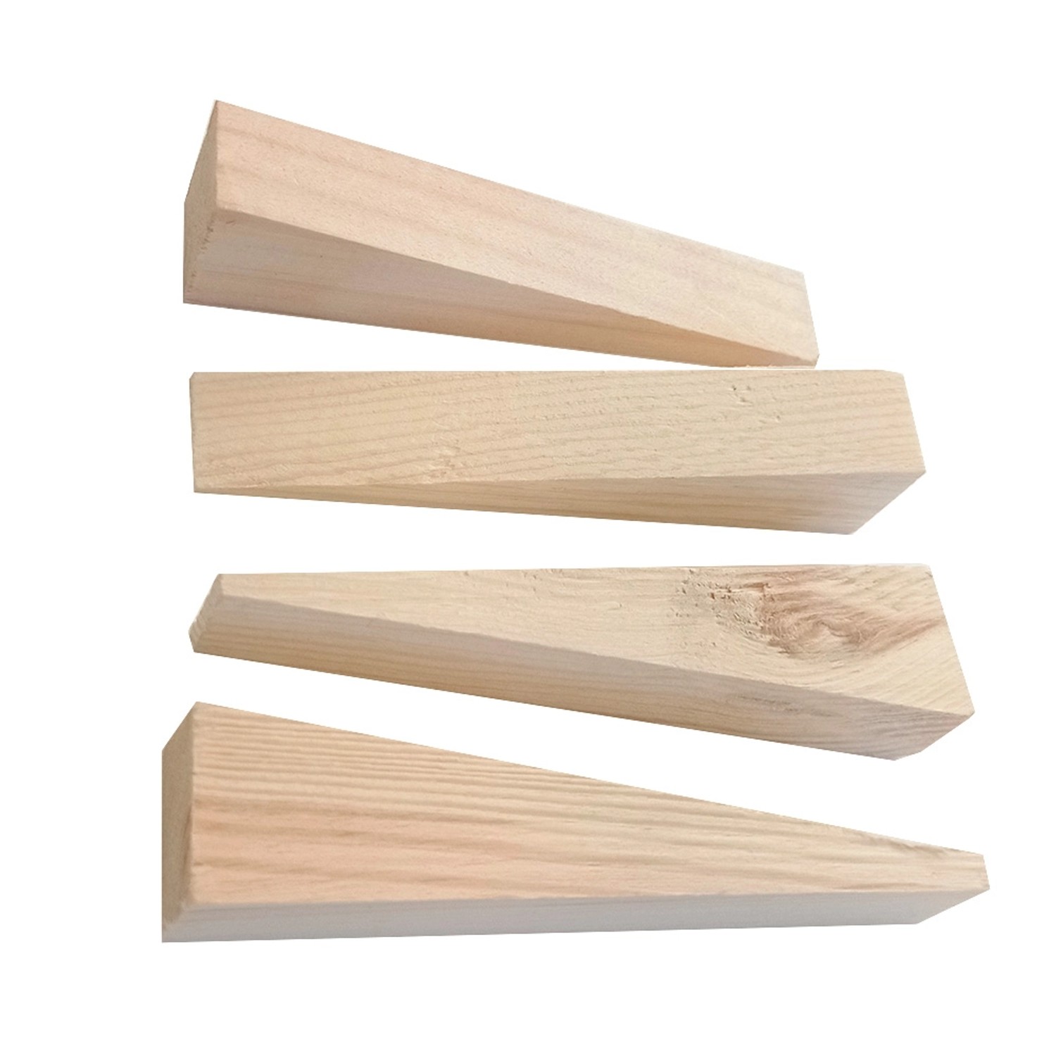 Kliny do montazu drzwi i okien 2 x 10 cm 4 szt.