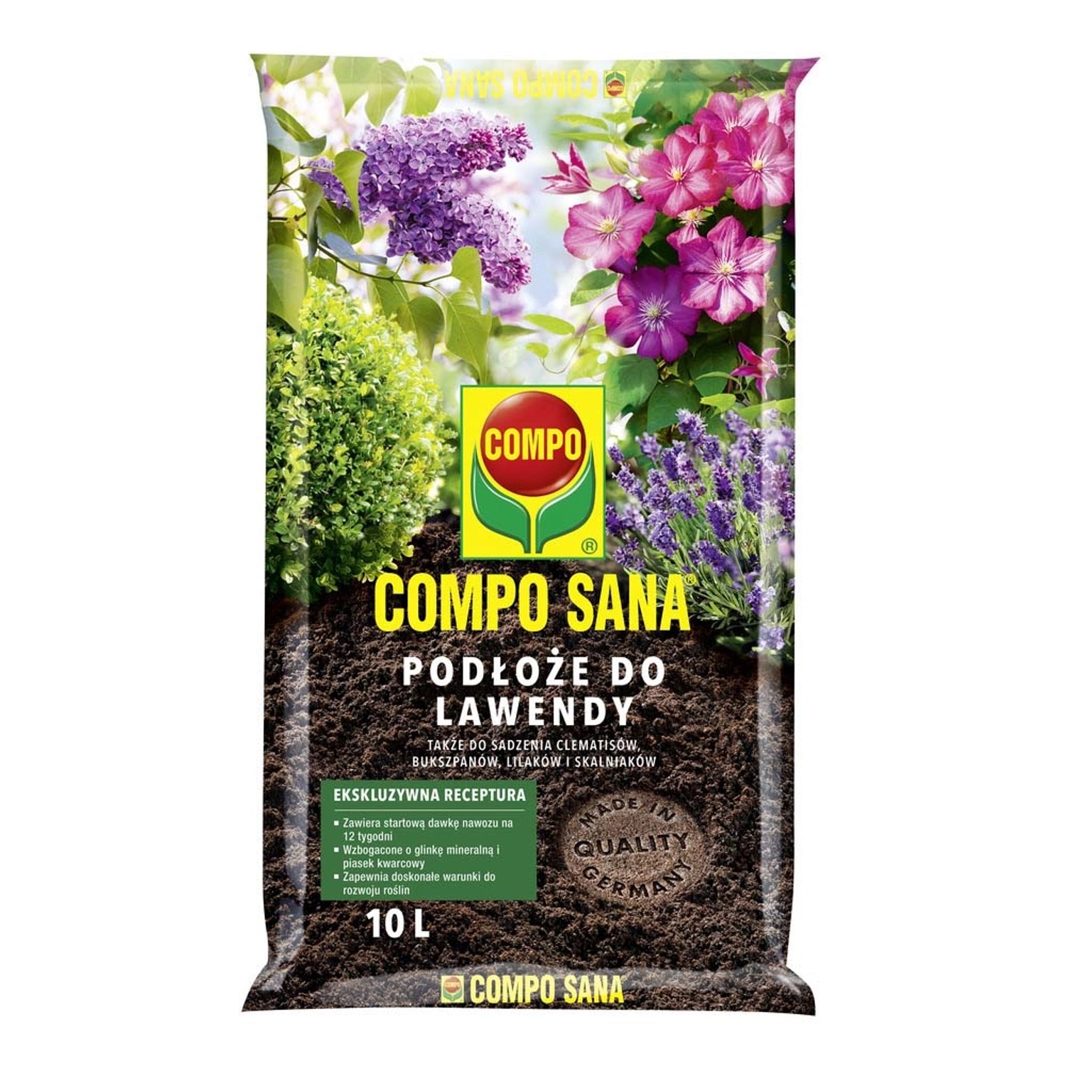 Compo Sana Podłoże do lawendy - 10 l