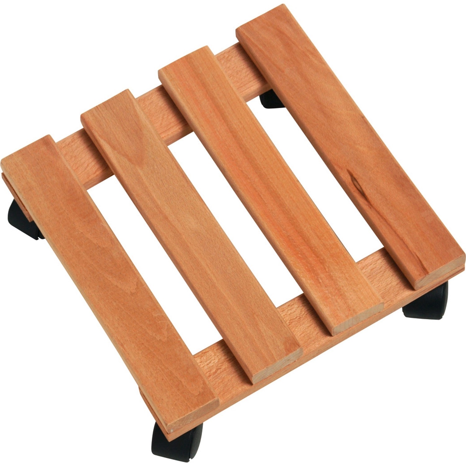 Podstawka pod donicę drewniana kwadratowa - śr. 25 cm