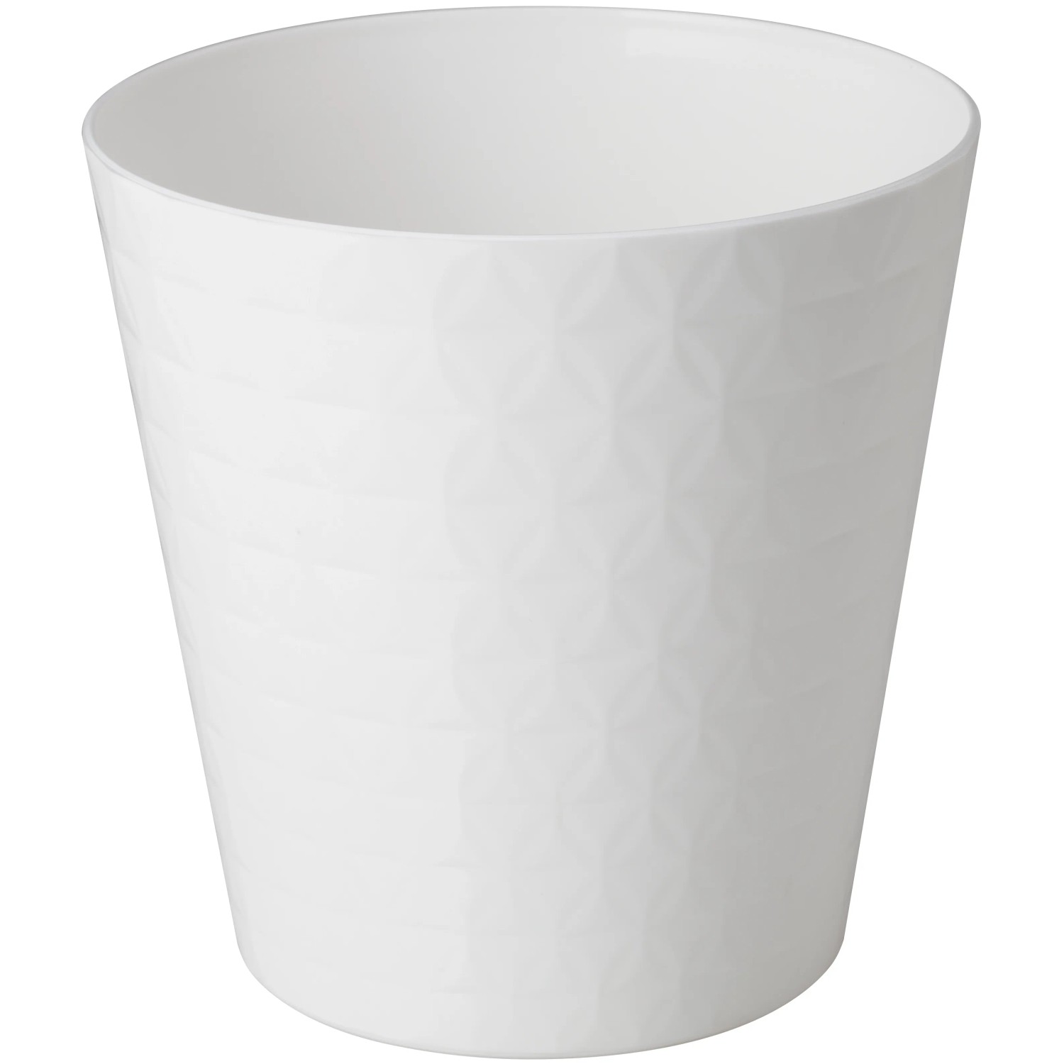 Osłonka Diament Petit biała - śr. 15 cm