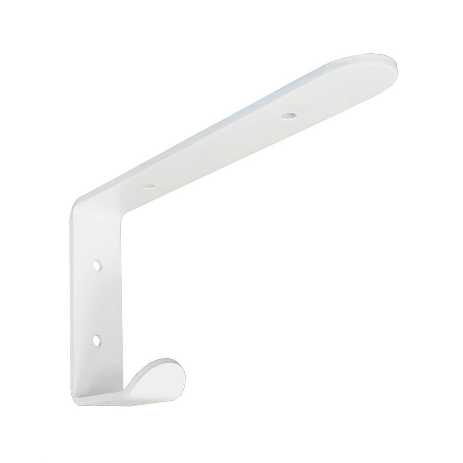 Agas Wspornik do półki model Gap biały 108 × 200 mm