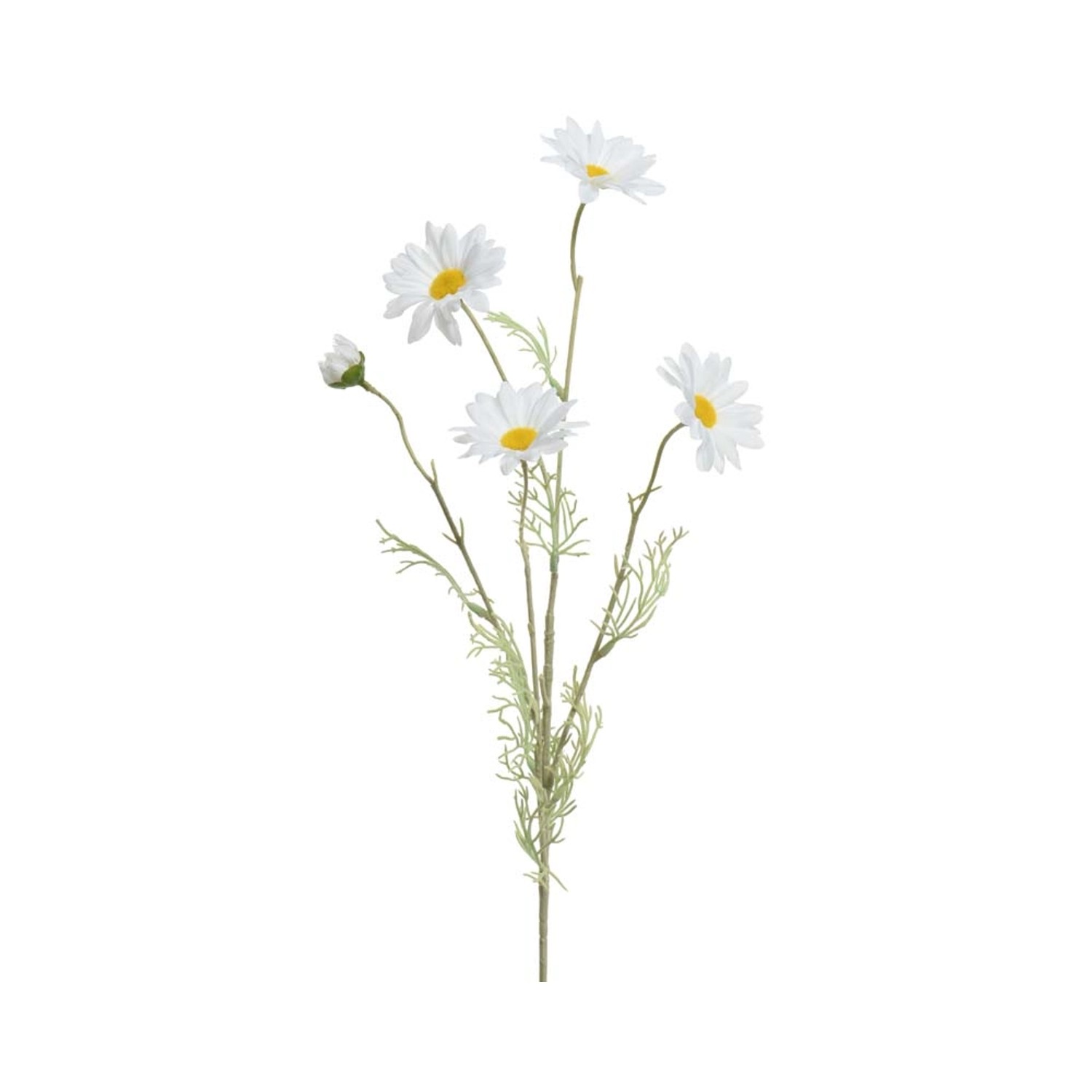 Stokrotki białe sztuczne - 19 x 7 x 78 cm