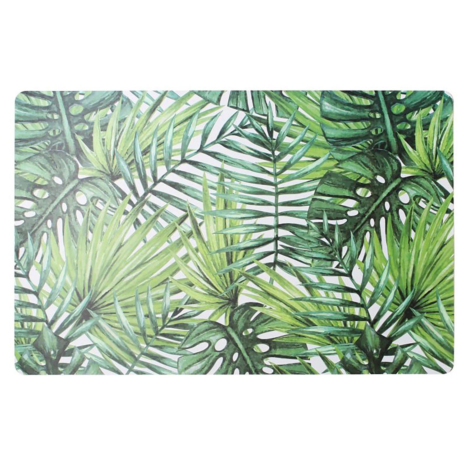 Podkładka na stół HOWEA 43,5 x 28 cm biało-zielona