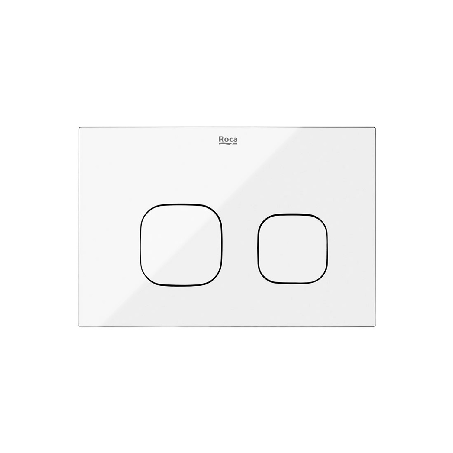 Roca Przycisk do stelaża WC Active one AC3 biały połysk