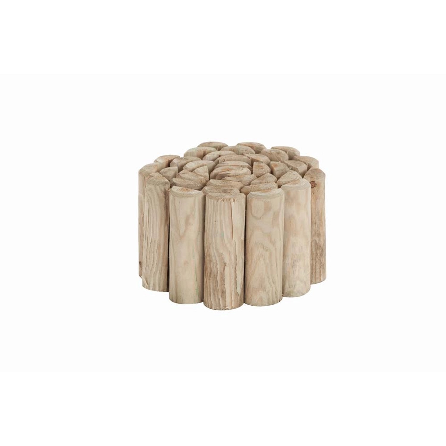 Rollborder jasnobrązowy drewniany - 30 x 150 x 5 cm