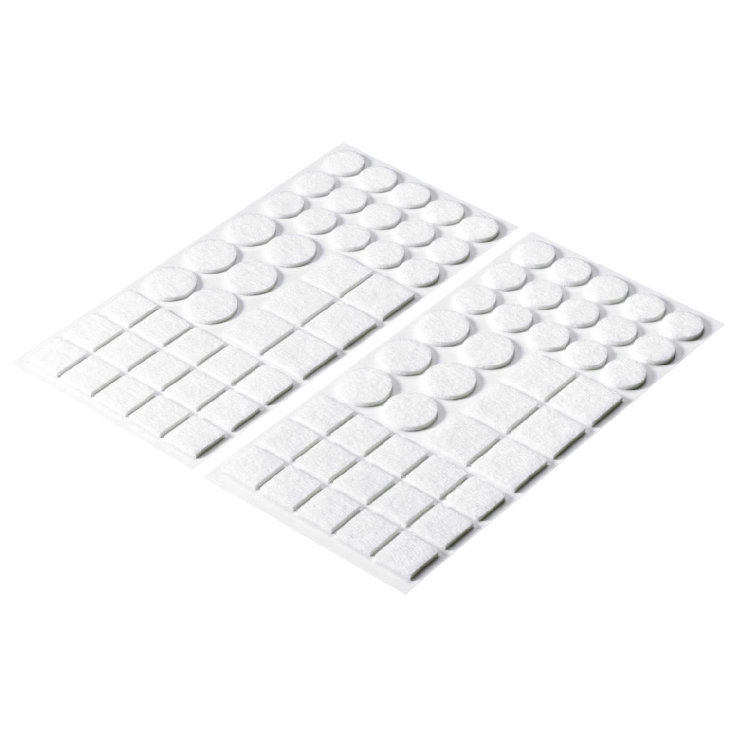 Hettich Podkładki filcowe białe 84szt