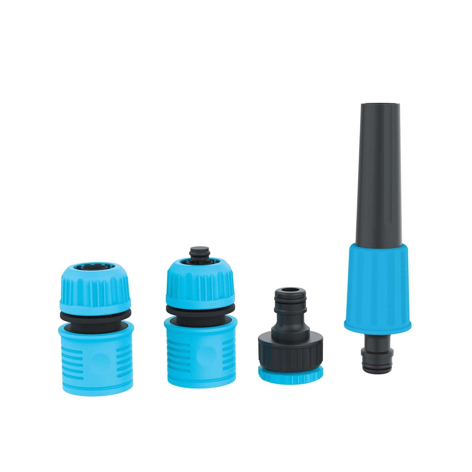 Zestaw zezraszacz prosty 4 elementy - 18 x 16 x 3,6 cm